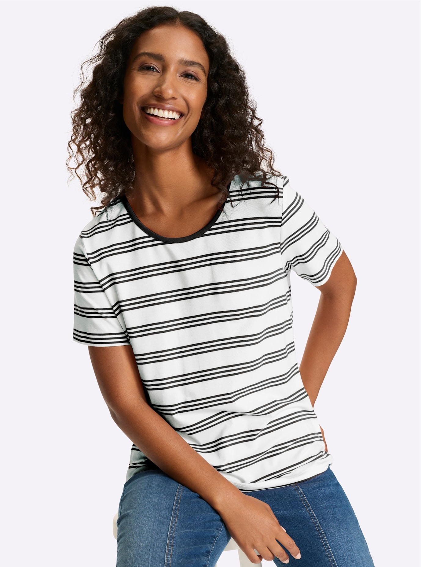 heine T-Shirt »Shirt« 1 tlg.