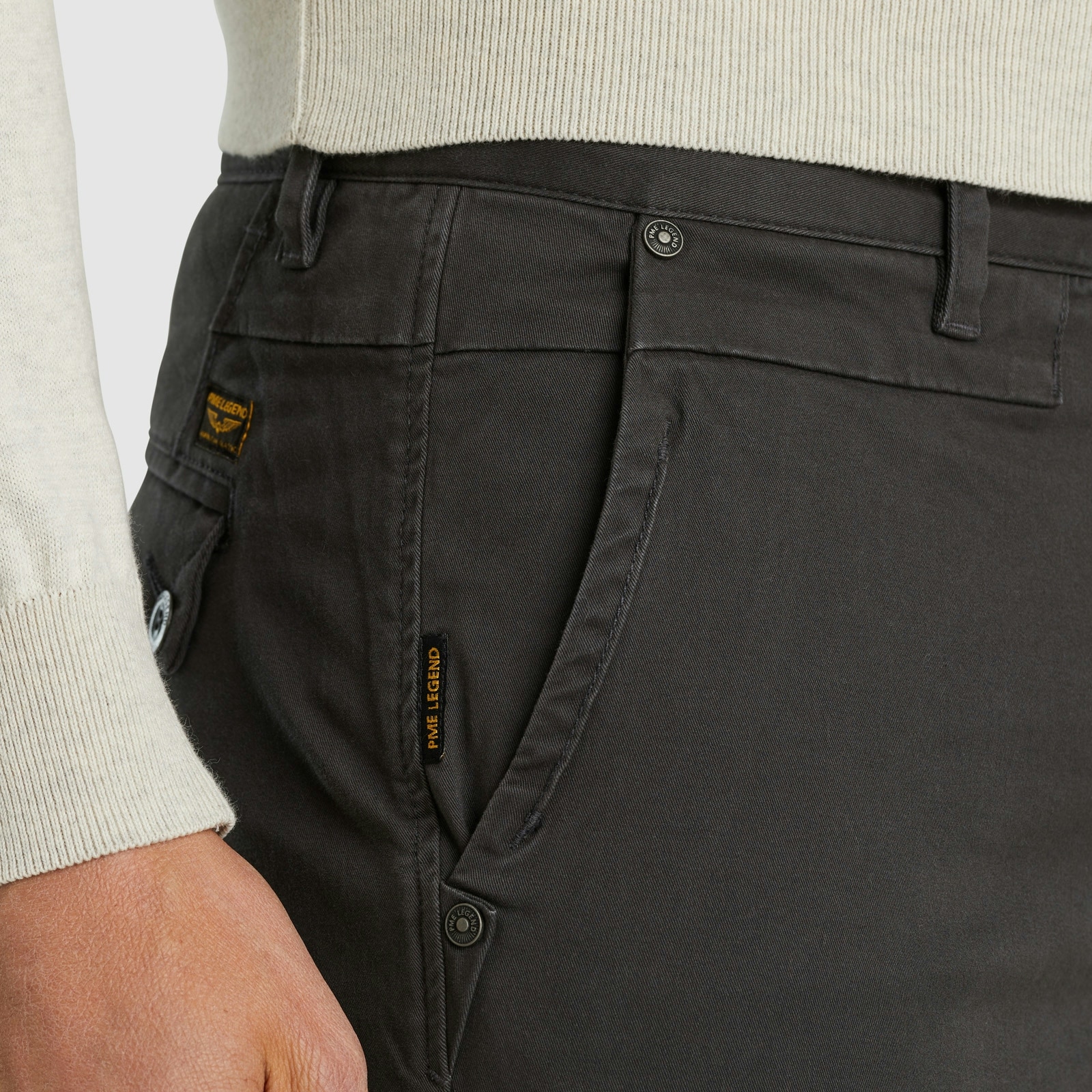 PME LEGEND Chinohose »TWIN WASP CHINO LEFT HAND STRETCH TWILL«  mit Taschen
