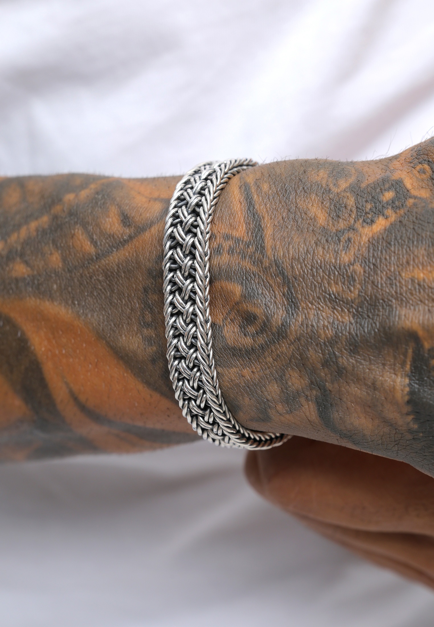 Kuzzoi Armkette »Armband Unisex Königskette Kastenverschluss 925er Silber«