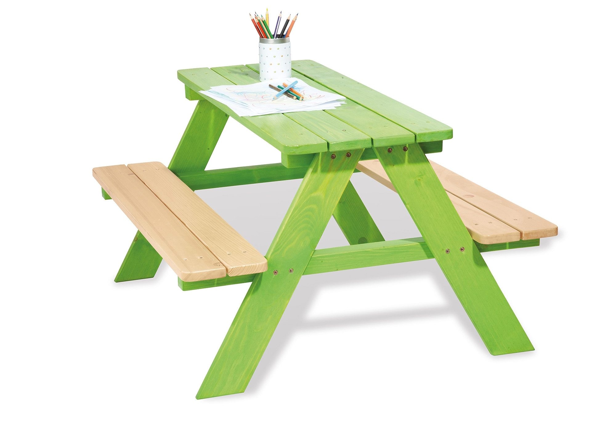 Kindersitzgruppe »Nicki für 4, grün«, Made in Europe