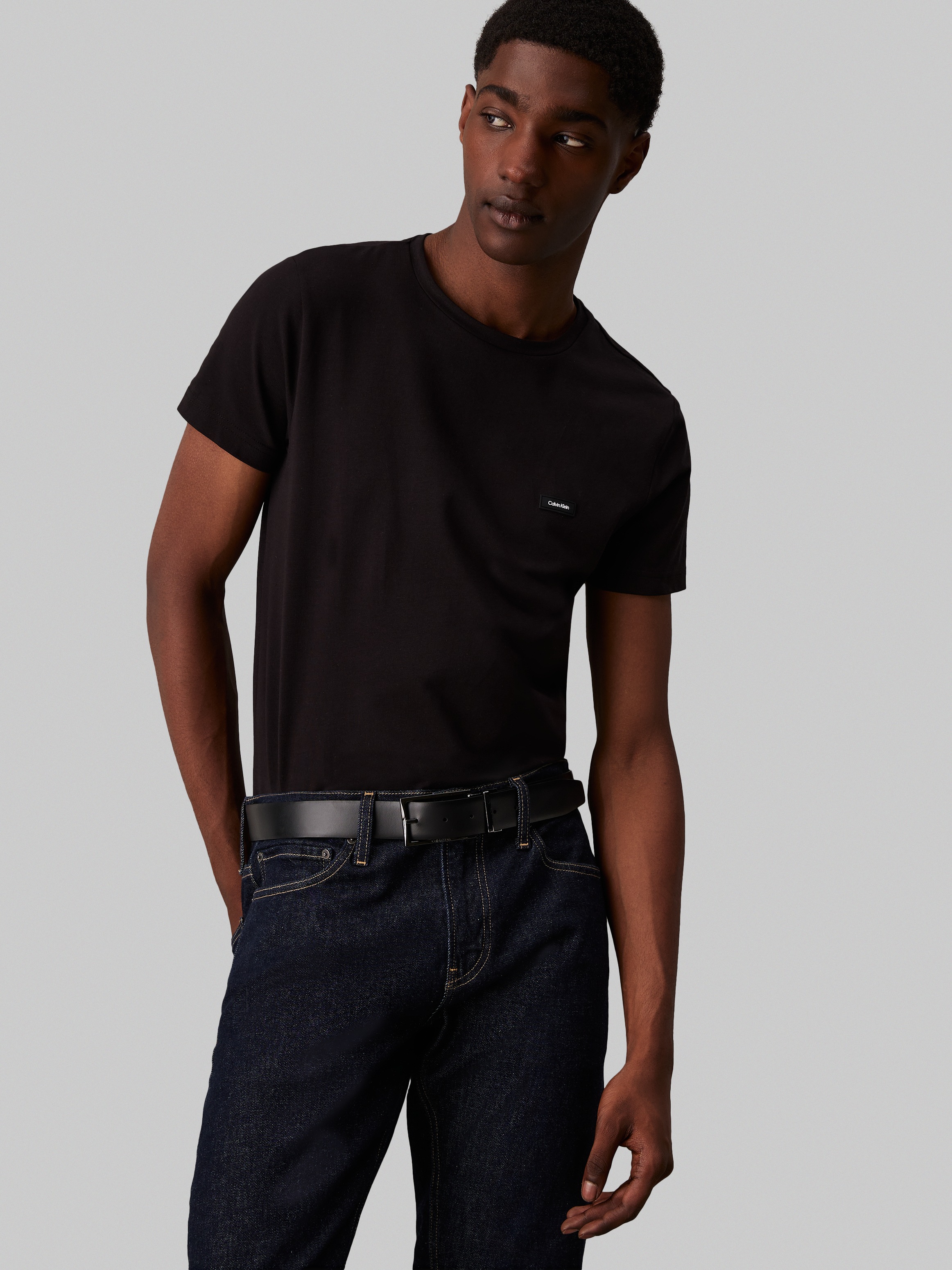 Calvin Klein T-Shirt »STRETCH SLIM FIT T-SHIRT«, mit Rundhalsausschnitt