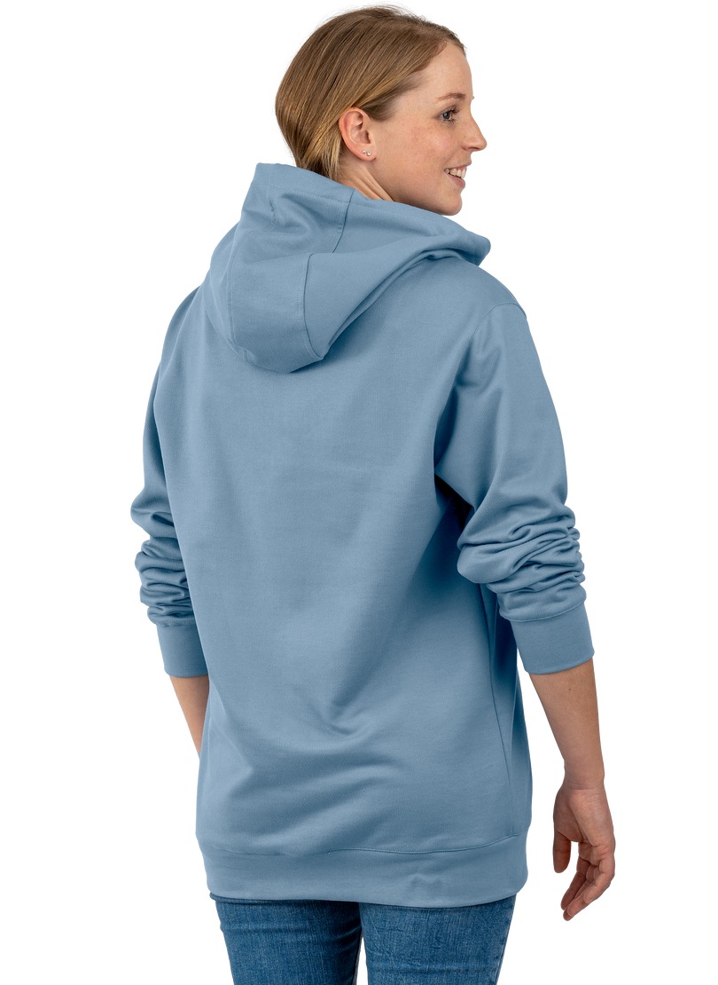 Trigema Kapuzensweatshirt »TRIGEMA Kapuzenpullover mit großem 3D-Motiv«