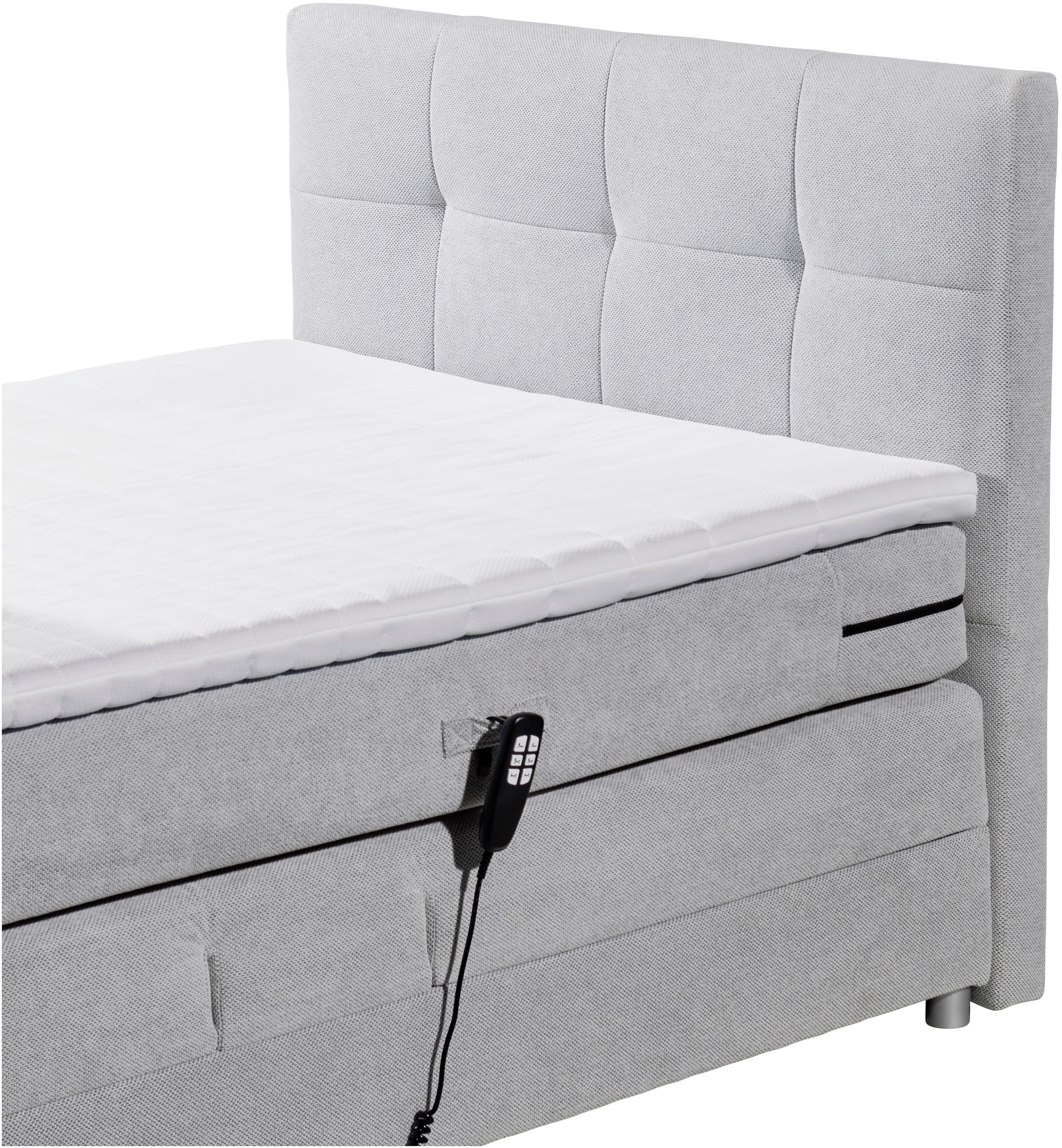 ED EXCITING DESIGN Boxspringbett »Toulouse B«, inkl. Motor