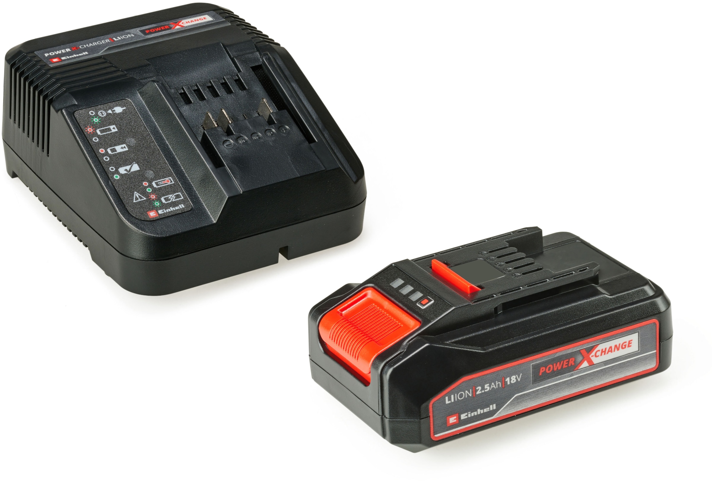 Einhell Akku-Schlagbohrschrauber »TE-CD 18/48 Li-i Kit«, (Set), Power X-Change, Inkl. 2 Akkus, Koffer und Zubehör