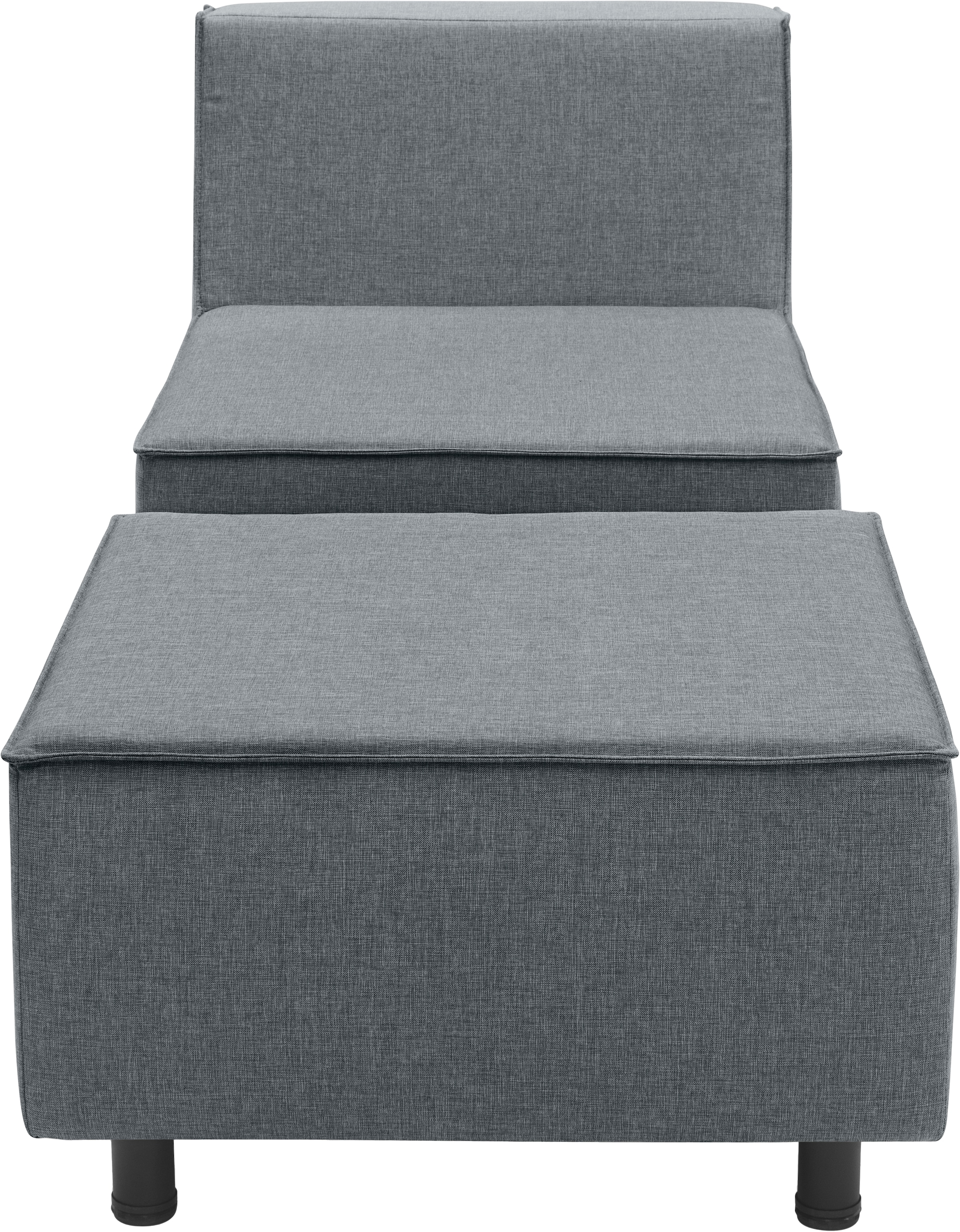 DOMO collection Sofaelement »Sonna, individuell zusammenstellbar«, Einzelelemente für Terrasse, Garten und Balkon, speziell für Outdoor