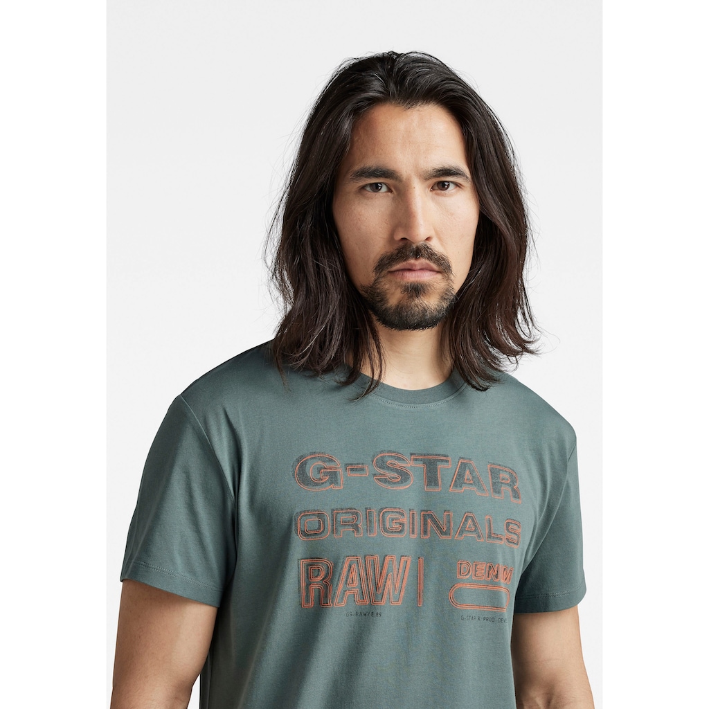 G-Star RAW T-Shirt »T-Shirt Originals stamp«