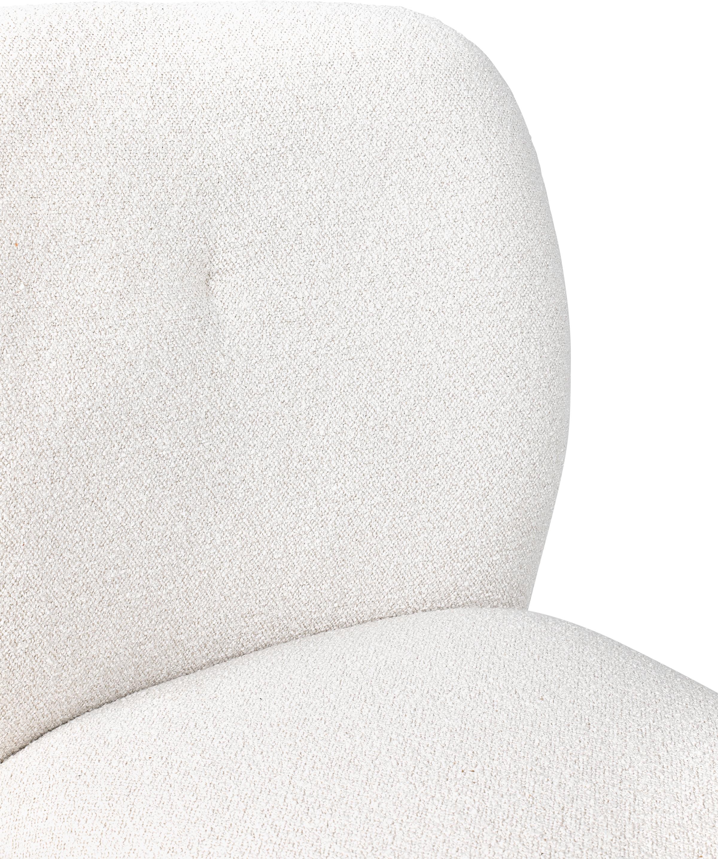 TOM TAILOR HOME Freischwinger »PEBBLE CHAIR«, (Set), 2 St., Webstoff Bouclé, Esszimmerstuhl, Freischwinger, 140 kg belastbar, Rundrohrgestell
