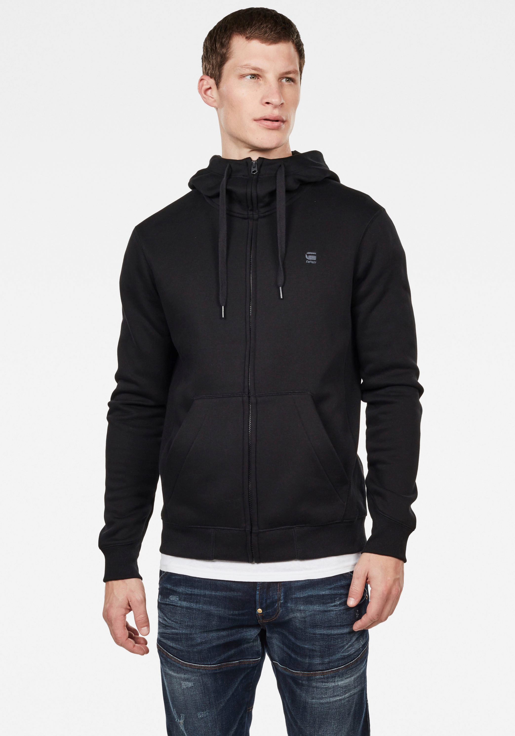 Kapuzensweatjacke »Premium Basic Hooded Zip Sweater«