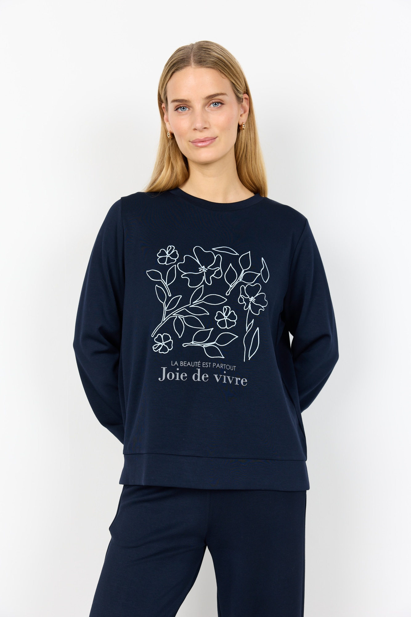 soyaconcept Sweatshirt »SC-BANU 287«, aus Viskosemischung mit Modal, Polyester und Elasthan, Regular Fit
