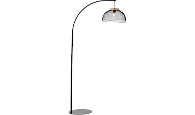 Places of Style Stehlampe »Elmwood«, E27, schwarz, Metall/Holz, E27 max. 40W kaufen