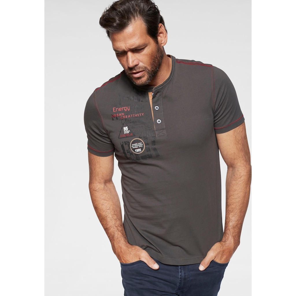 Man's World Henleyshirt