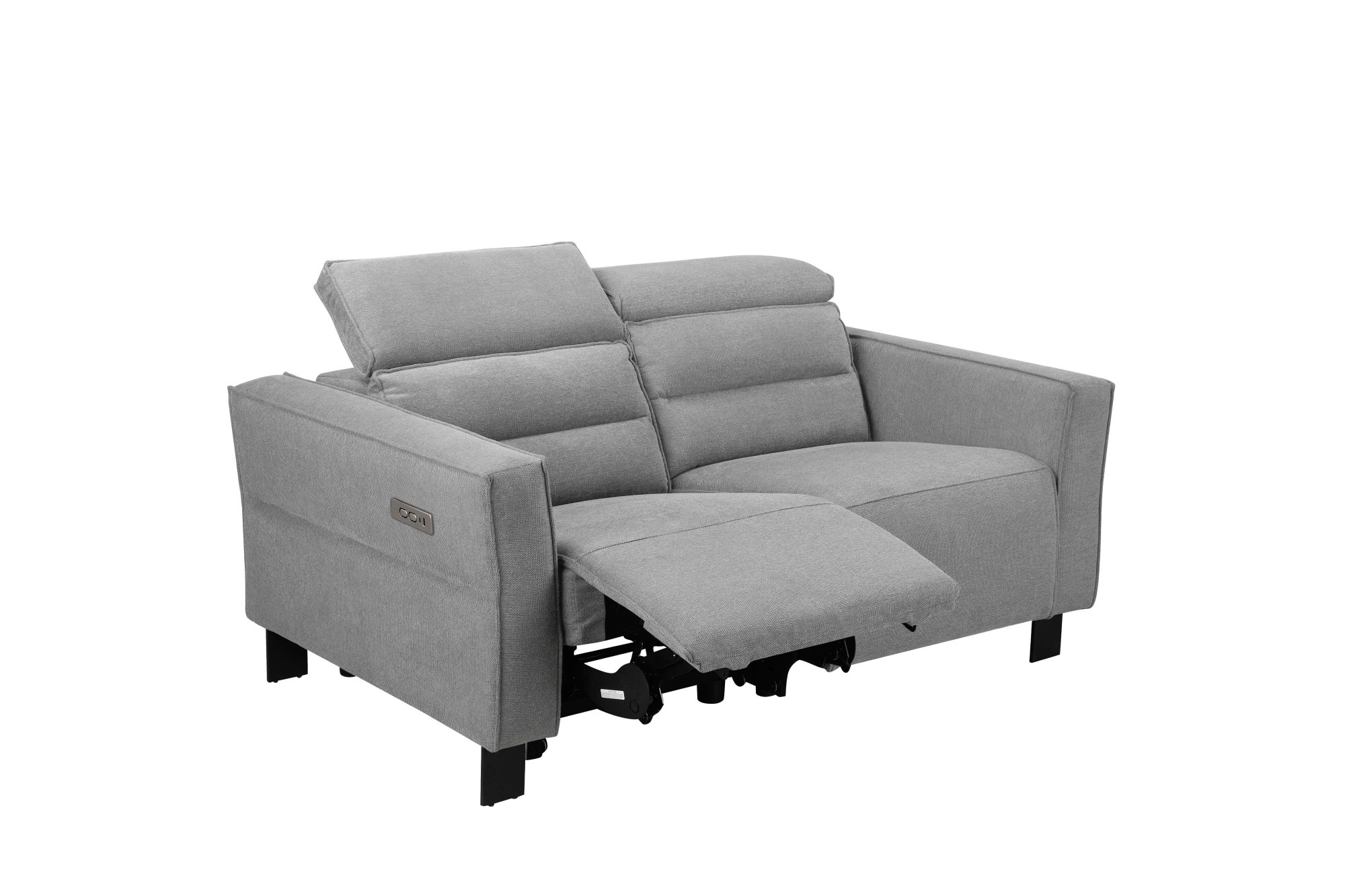 Places of Style 2-Sitzer »Carpari, 162 cm, mit manueller od. elektrischer Relaxfunktion«, (USB A/C), sowie Kopfteilverstellung