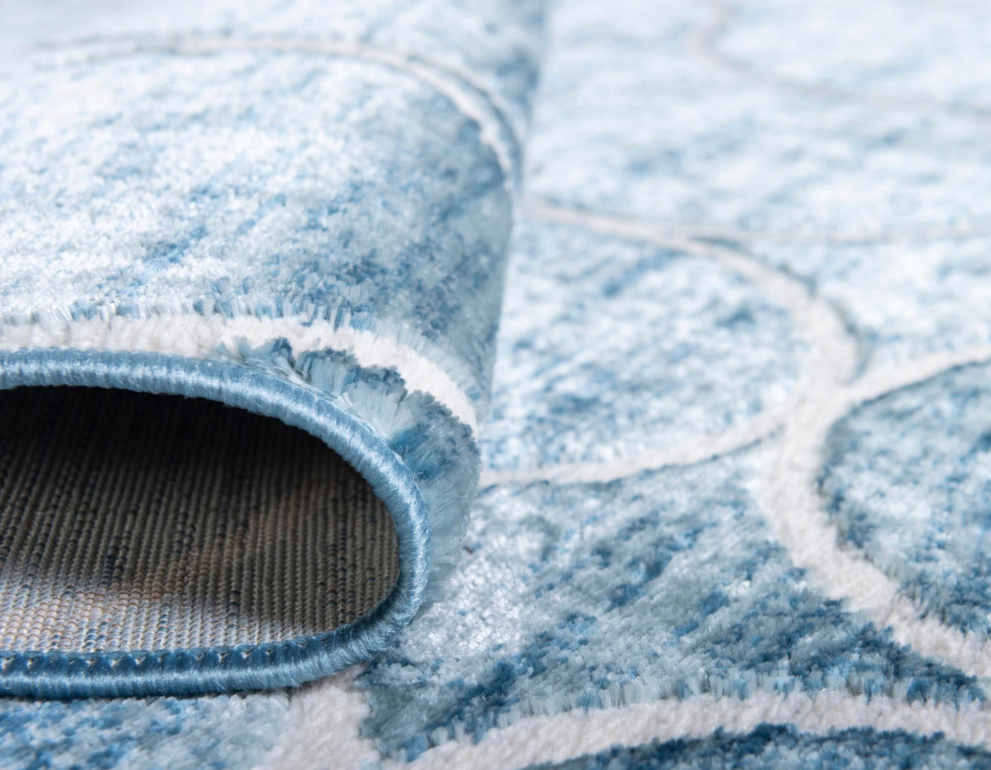 Myflair Möbel & Accessoires Teppich »Titan Trellis, LAGERRÄUMUNG!« rechteckig 13 mm Höhe Kurzflor, gewebt, modernes Design, Motiv Kreise