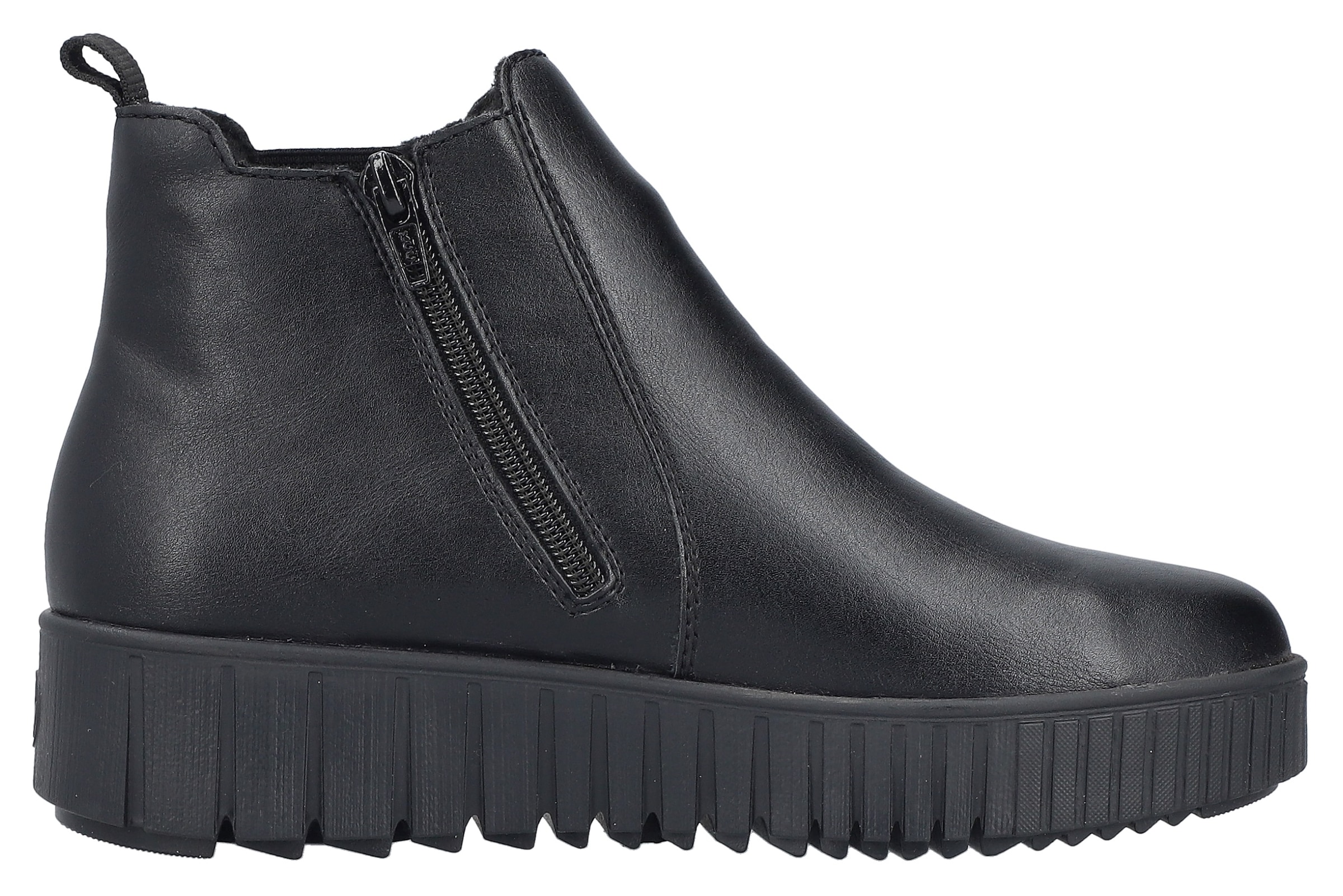 Rieker Winterboots  Chelseaboots, Plateausneaker, Stiefelette, Reißverschluss und Stretch