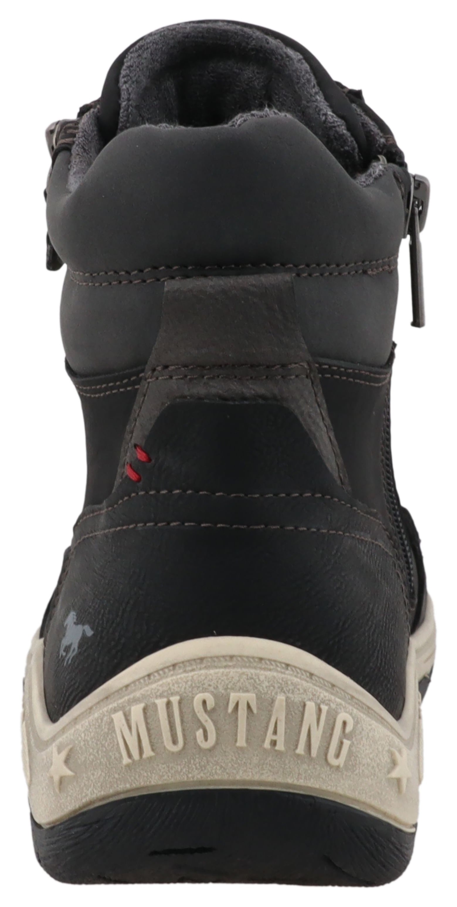 Mustang Shoes Schnürboots »Benedetto«  High Top Sneaker, Schnürboots mit Reißverschluss