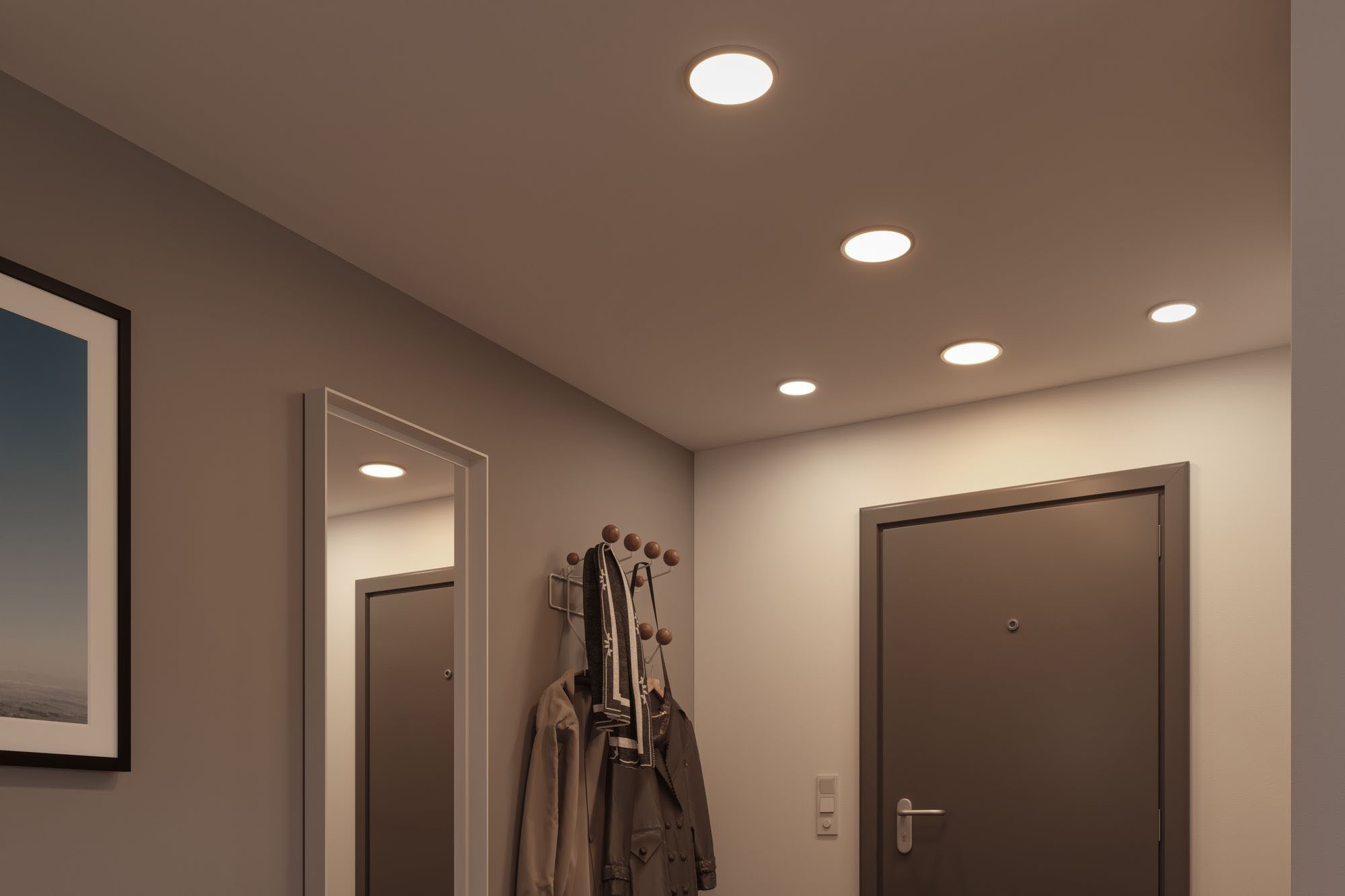 Paulmann LED Einbauleuchte »Areo« LED-Modul 1 Stk. Neutralweiß LED-Modul, 3-Stufen-dimmbar