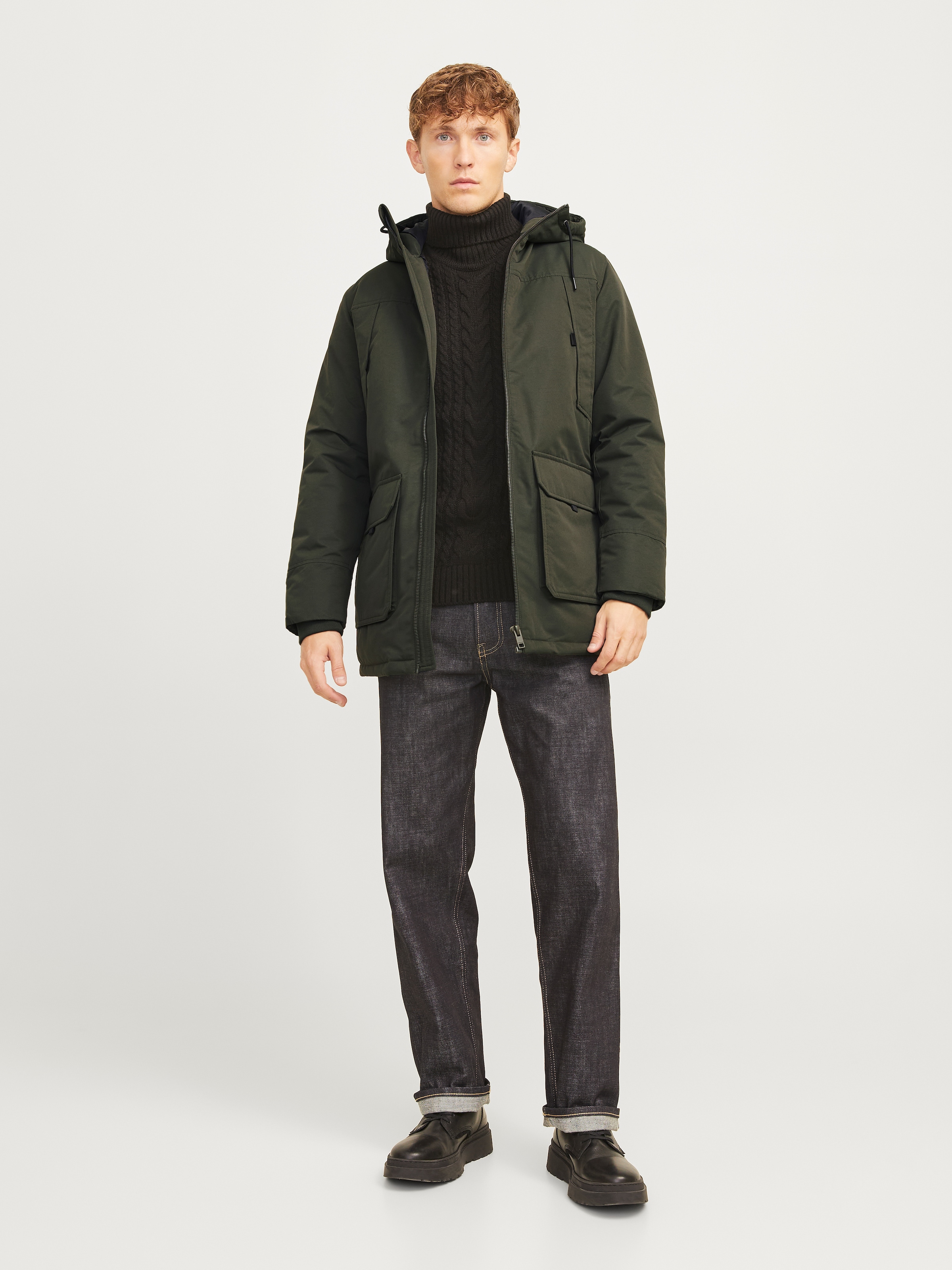 Jack & Jones Parka »JJCONSTRUCT PARKA«, mit Kapuze