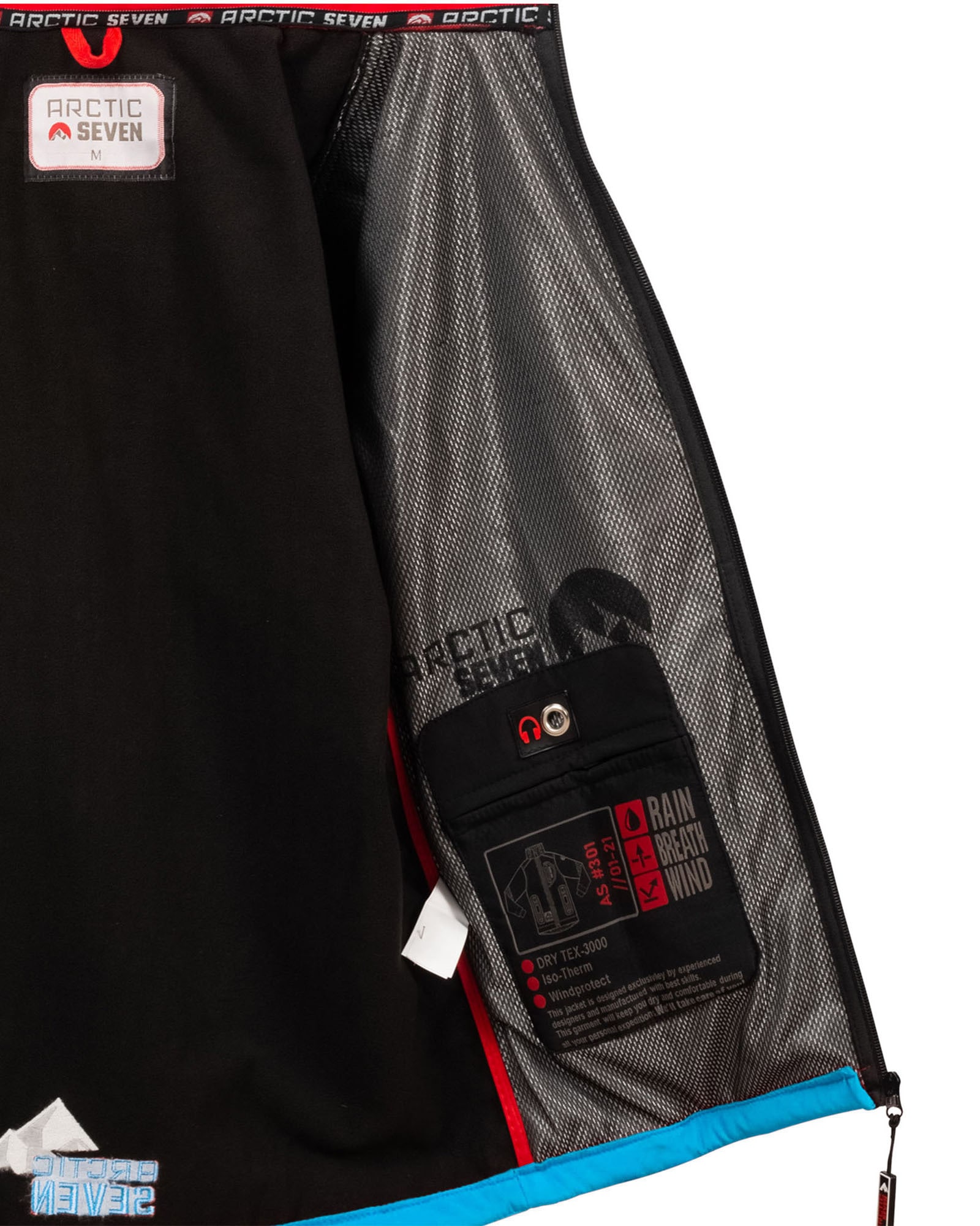 Arctic Seven Softshelljacke »Arctic Seven Herren Softshell Jacke Übergangsjacke AS301«
