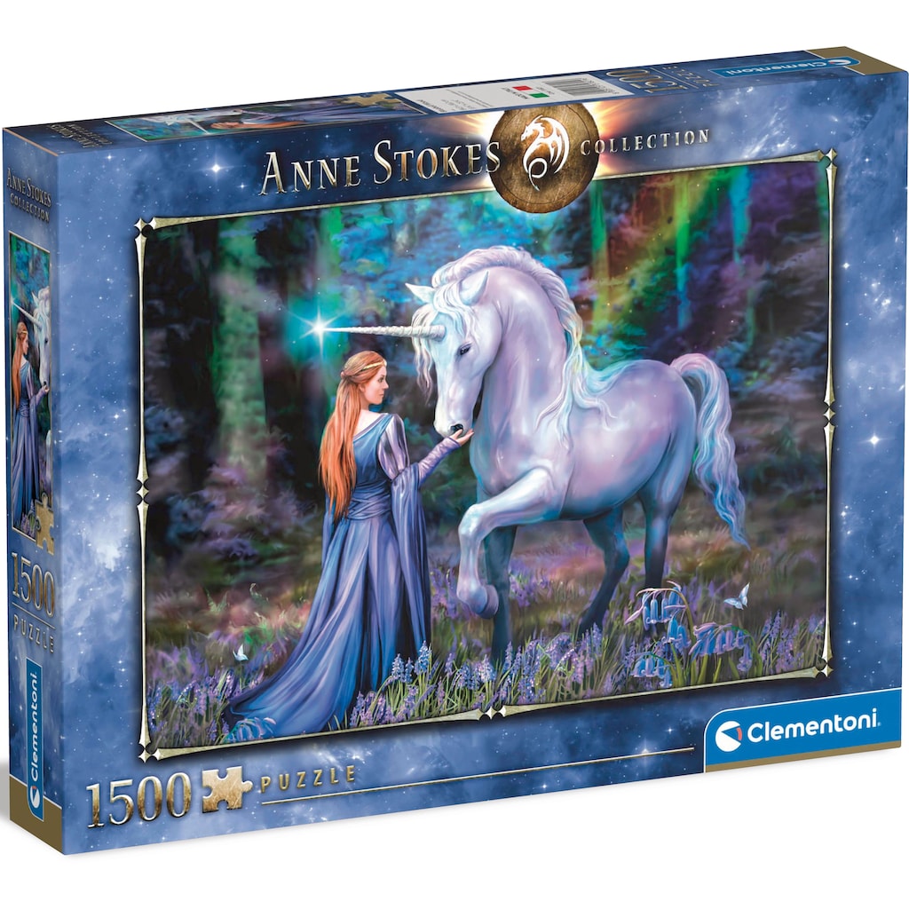 Clementoni® Puzzle »Anne Stokes Collection, Bluebell Woods«