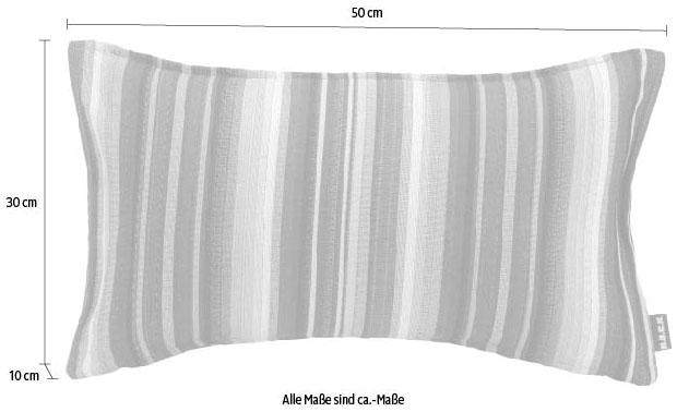 H.O.C.K. Dekokissen »Blondie«, mit bunten Streifen, Kissenhülle mit Füllung, 1 Stück