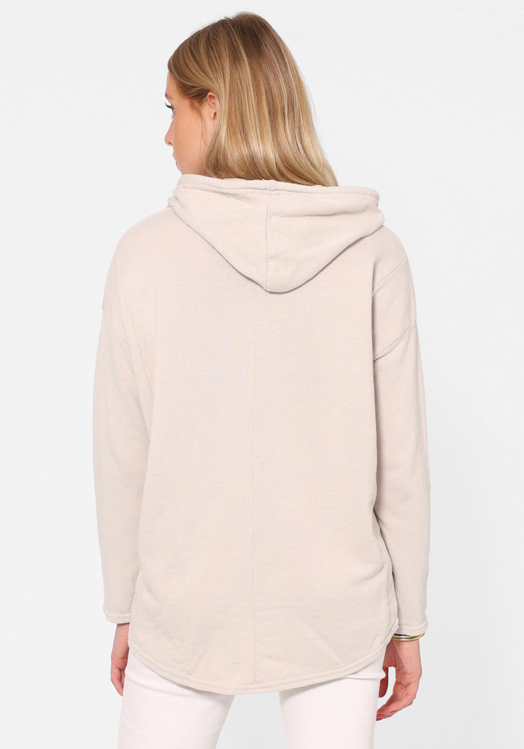Zwillingsherz Hoodie »"Moin"«, Kapuze, Kordelzug, Langarm, maritimer Schriftzug