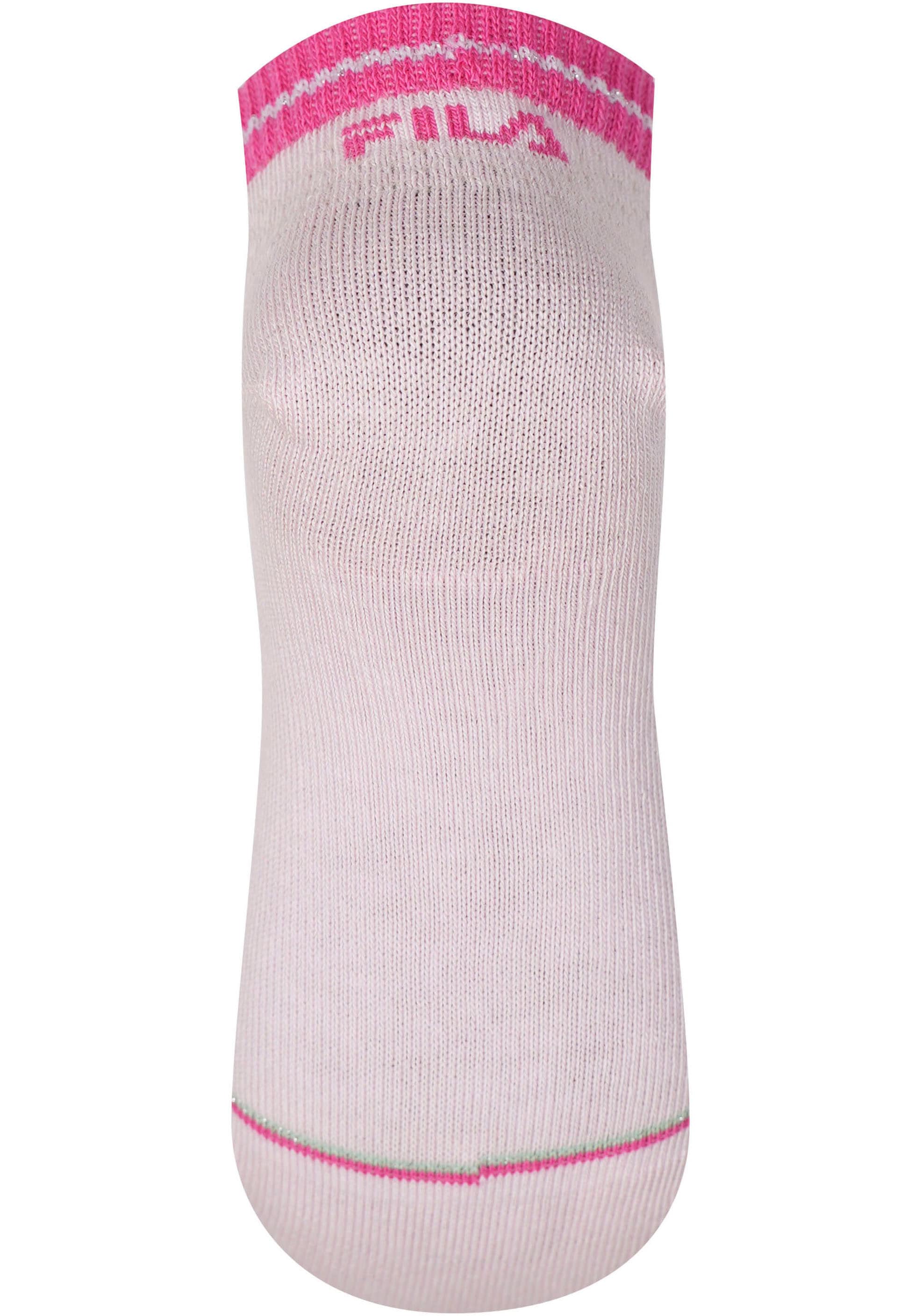 Fila Freizeitsocken »JUNIOR GIRL INVISIBLE SOCKS«, (6 Paar), mit elastischem Bündchen
