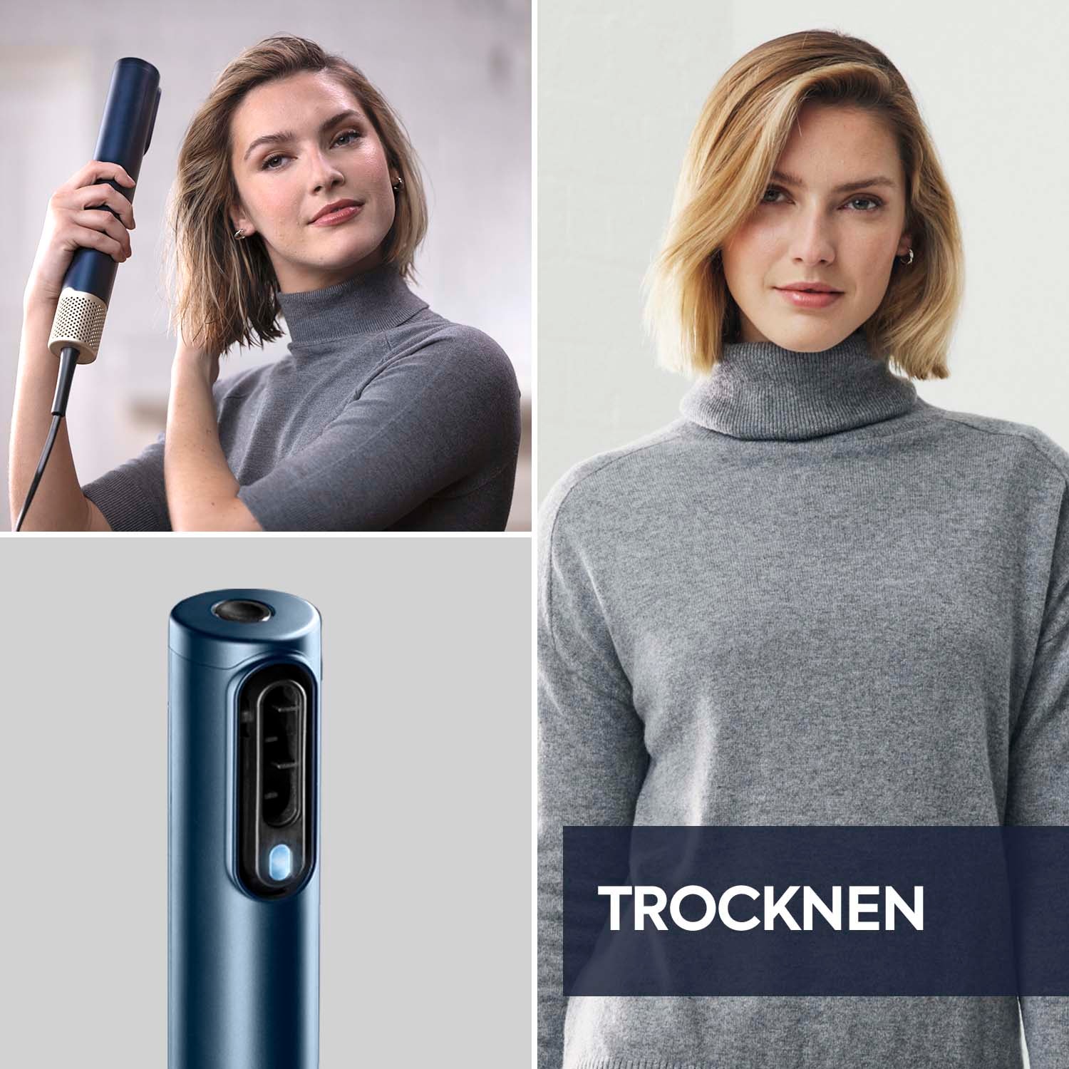 BaByliss Multihaarstyler »Air Wand AS6550E« 3 Aufsätze Air Wand 3-in-1 Multihaarstyler ohne Hitzeschäden