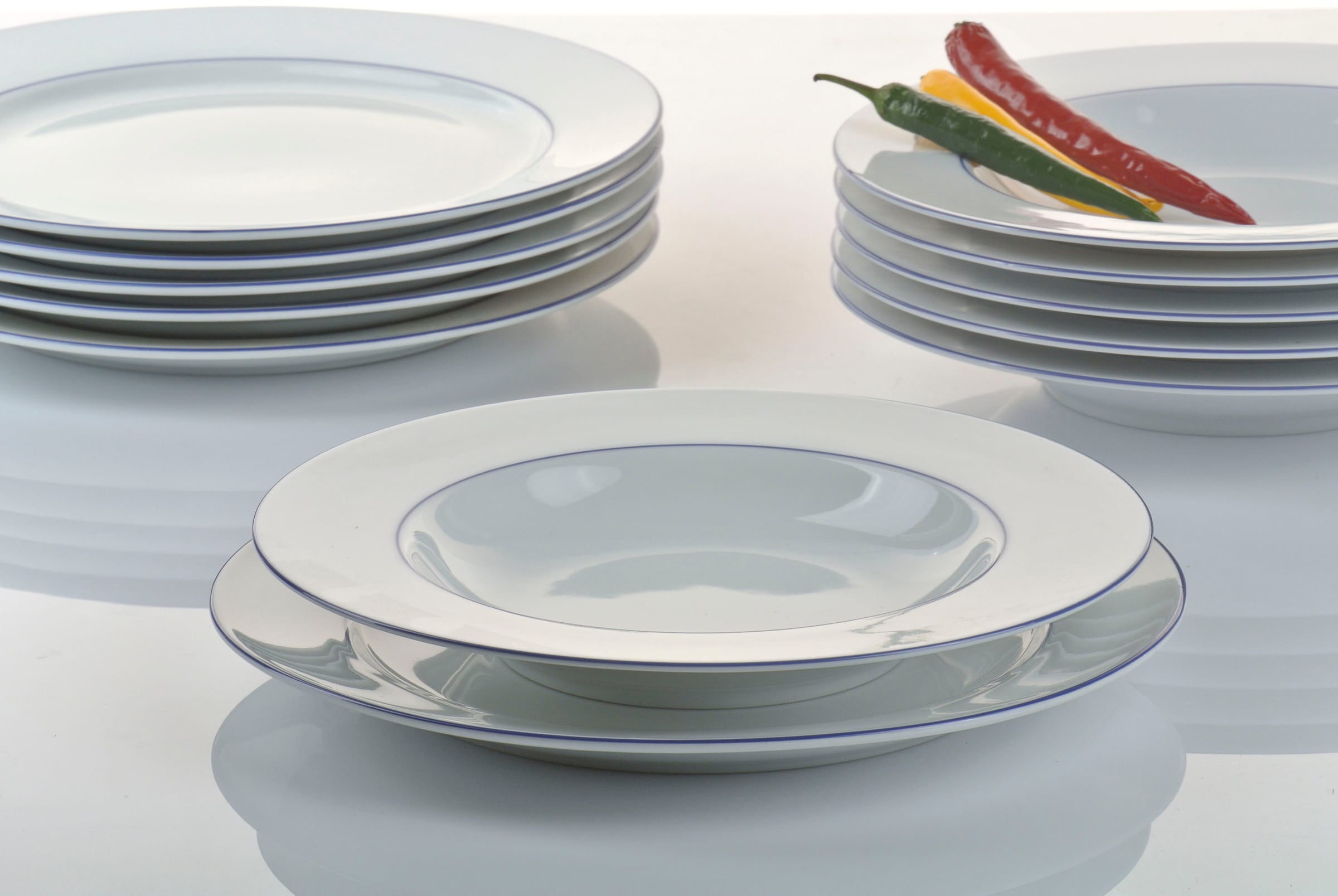 Retsch Arzberg Kombiservice »Geschirr-Set, Service Heike Blaurand« Made in Germany, 30 Teile, für 6 Personen