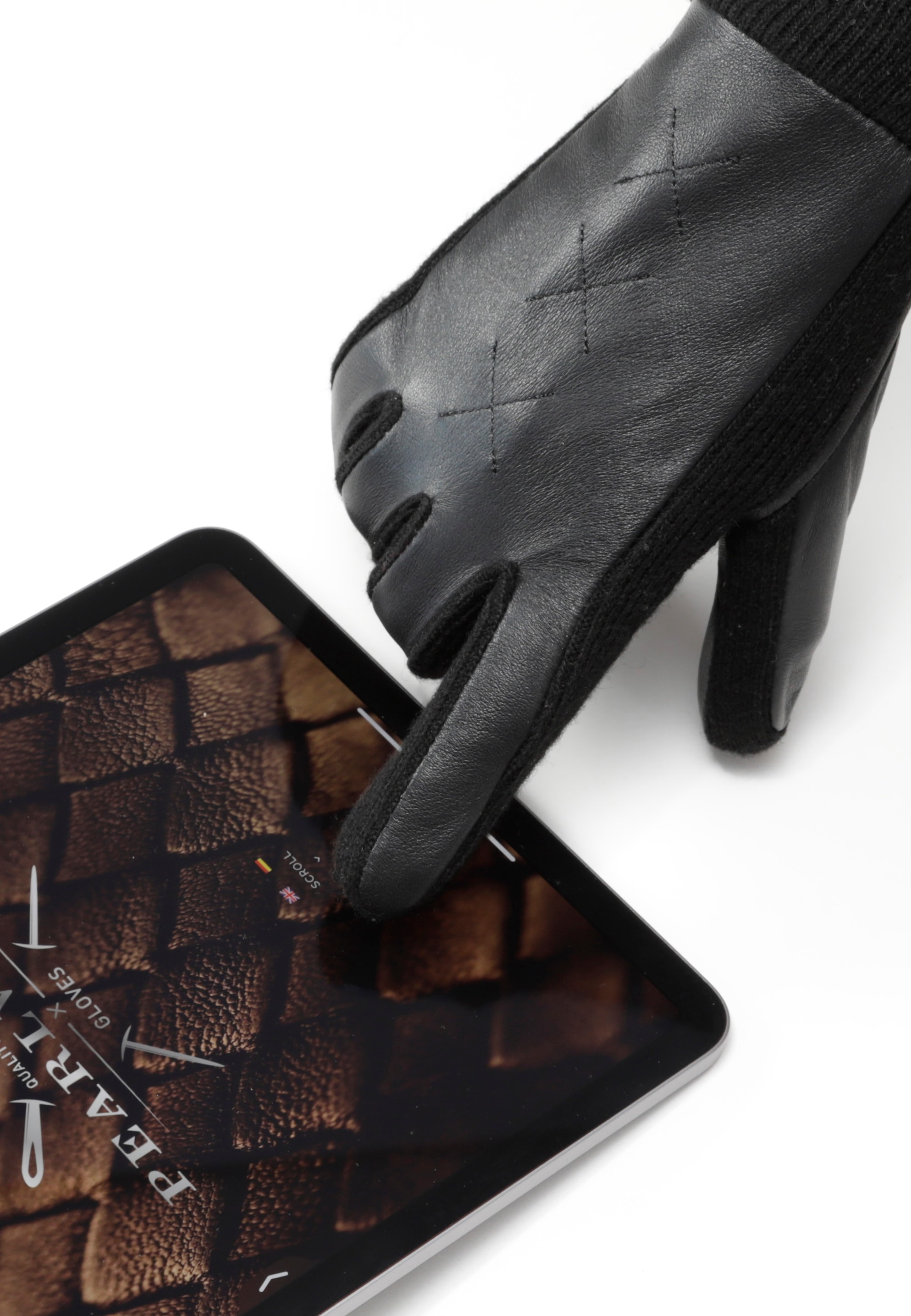 PEARLWOOD Strickhandschuhe »SMILLA« 1 Paar,  weiches Fleece-Innenfutter, Temperaturregulierend, Strickbündchen