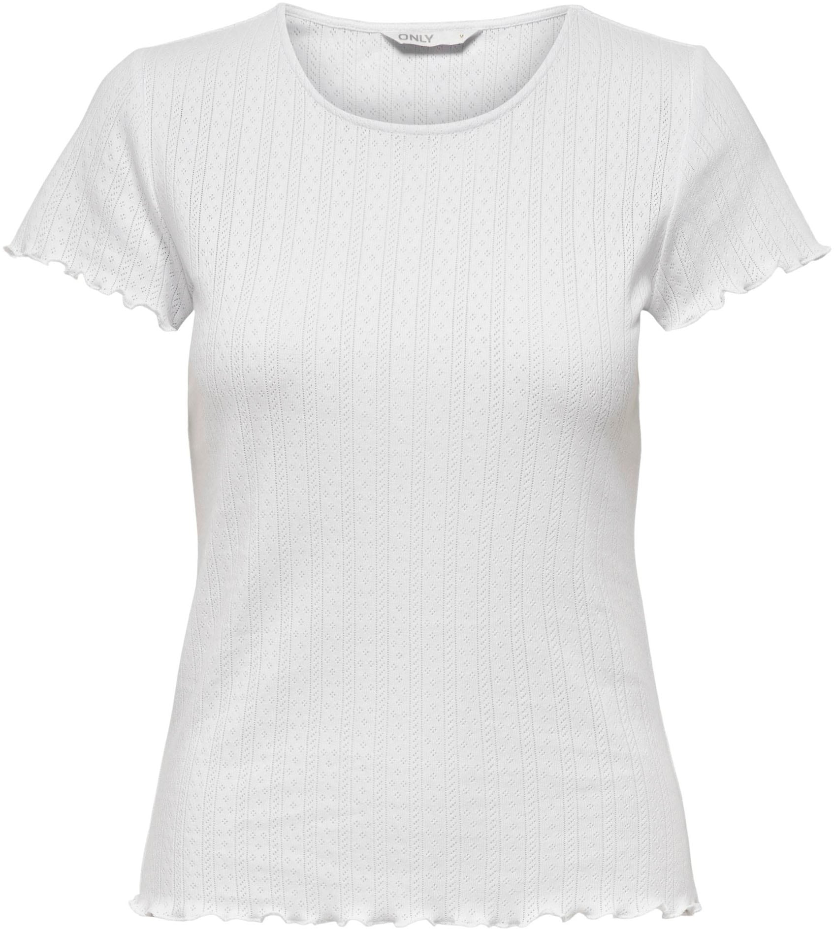 ONLY Kurzarmshirt »ONLCARLOTTA S/S TOP JRS NOOS«