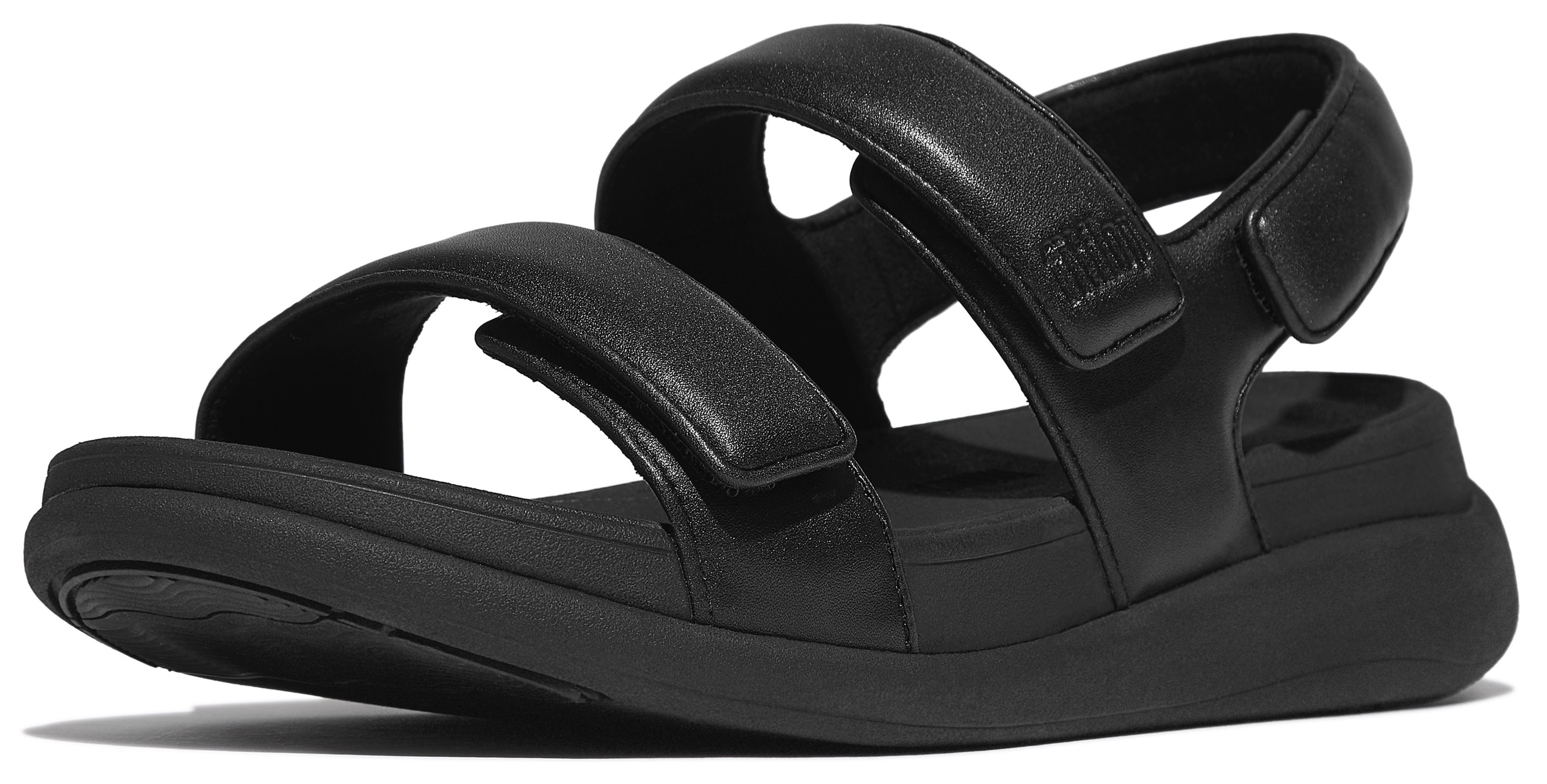 Fitflop Sandale »F-MODE GO«, Keilsandale, Klettschuh, Sommerschuh mit hervorragender Dämpfung