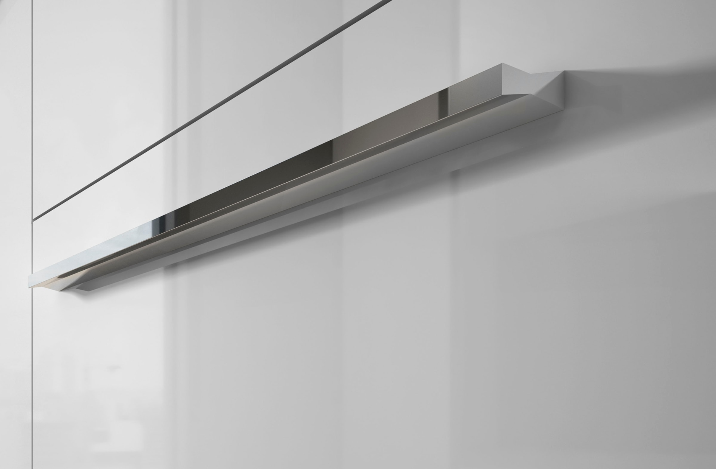 Places of Style Kleiderschrank »Piano, UV lackiert, hochglänzend in beige oder weiß, FSC-zertifiziert«, (mit 4 Schubladen), 272 oder 317cm breit, Höhe 224cm, mit Soft-Close Funktion