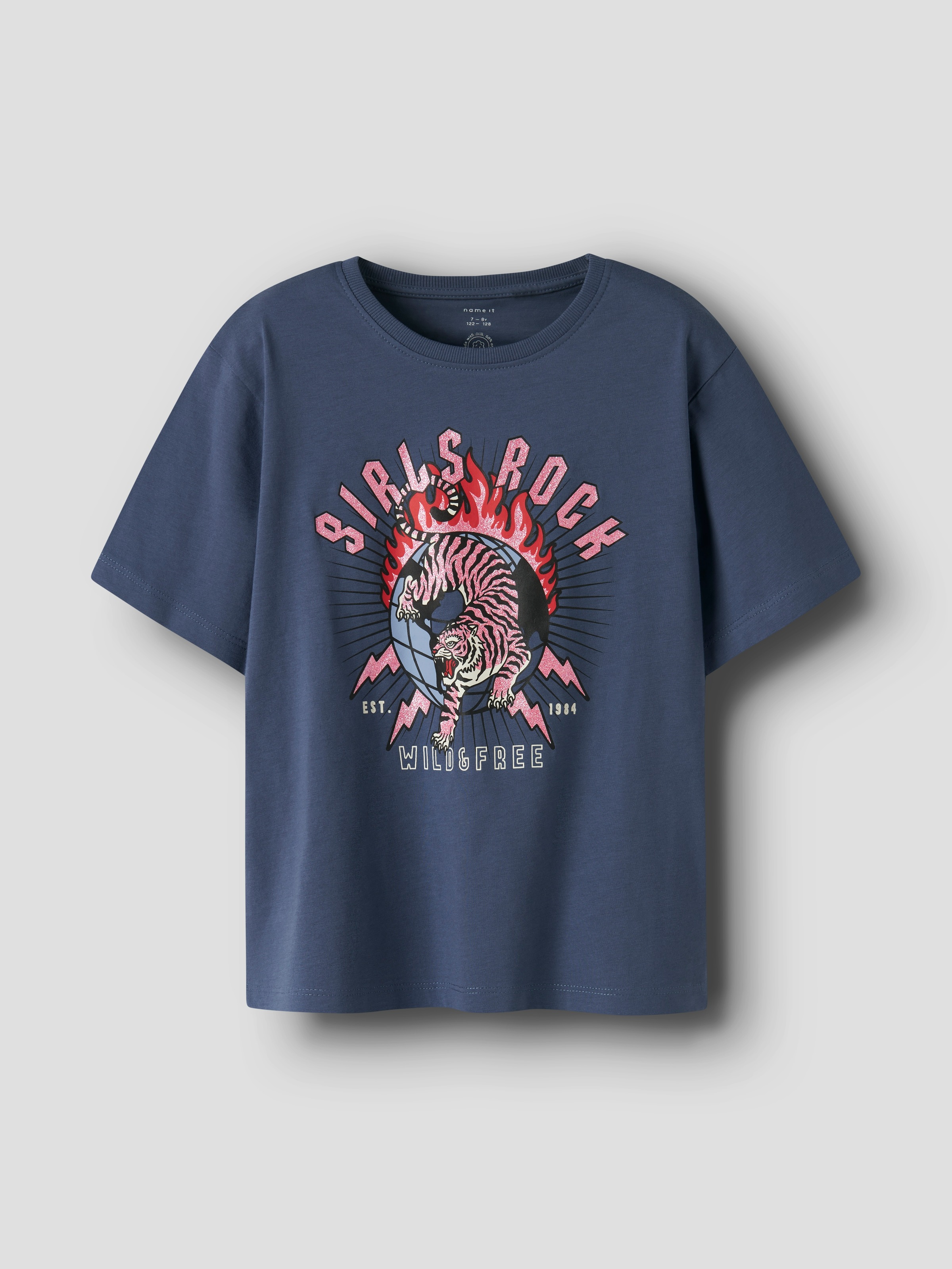 Name It T-Shirt »NKFKASSANDRA 2P SS NREG TOP PB« Packung, 2 Stk.