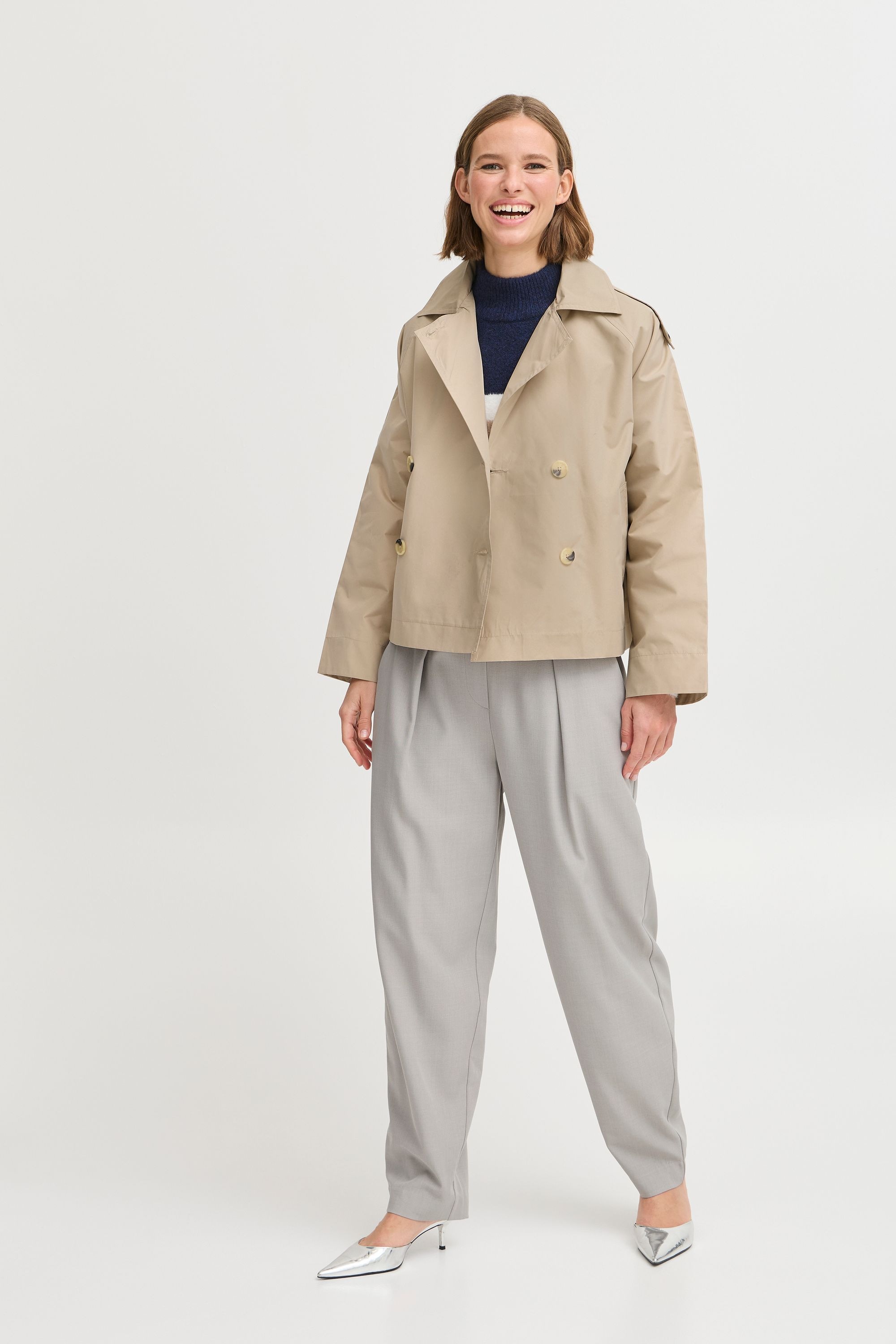 b.young Outdoorjacke »Outdoorjacke BYCALEA«, ohne Kapuze