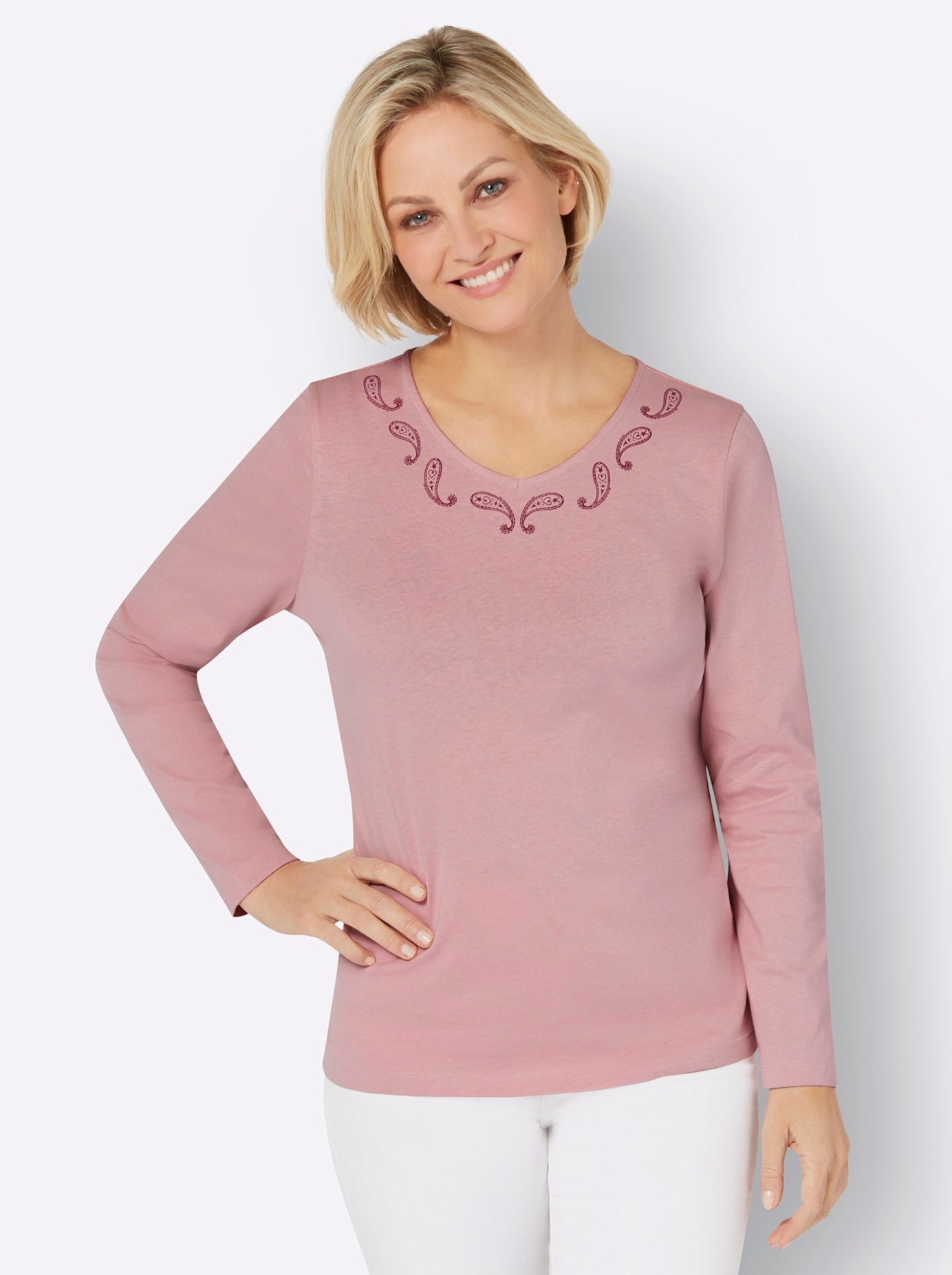 Classic Basics Langarmshirt »Langarm-Shirt«, (1 tlg.)