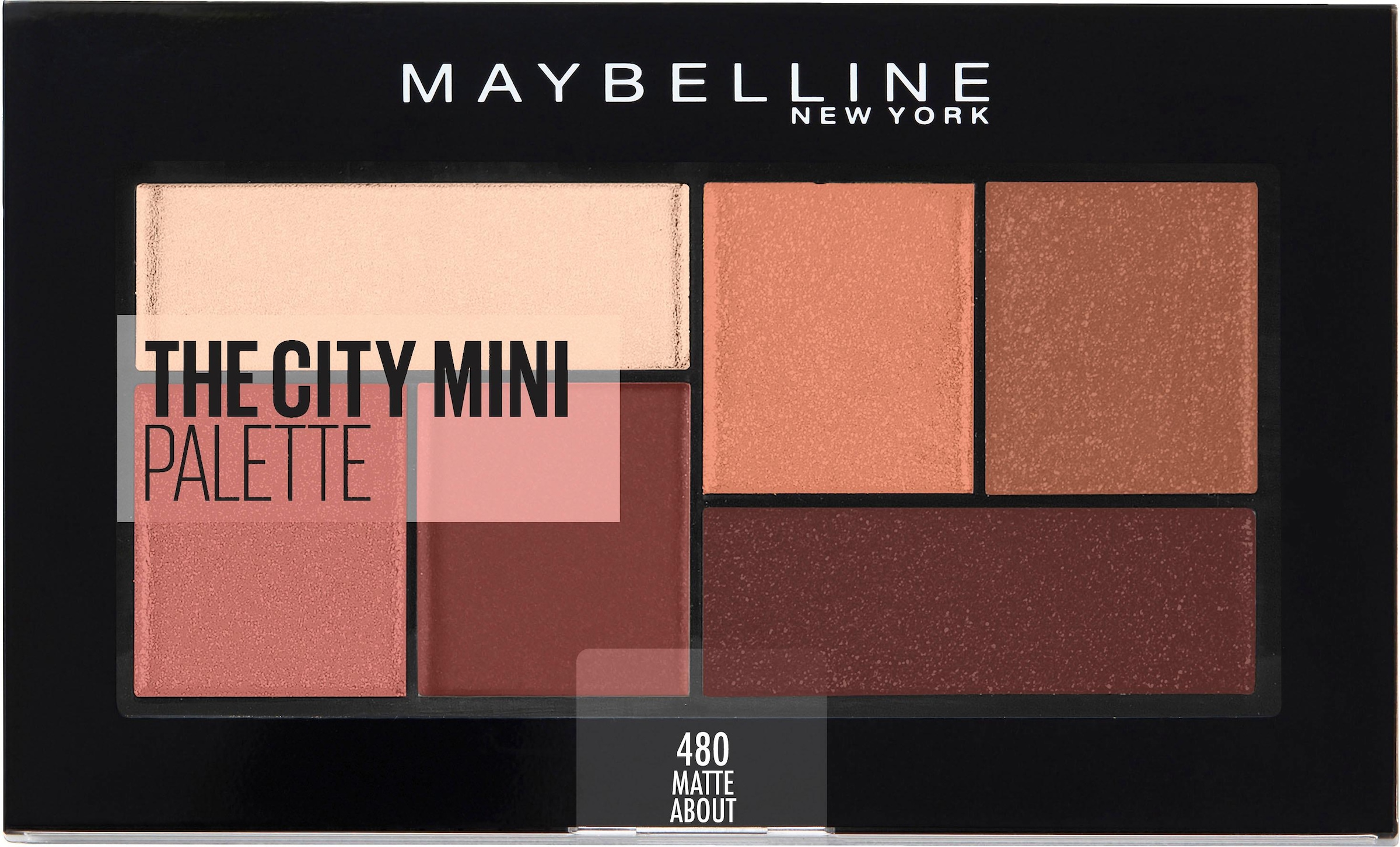 NEW bei About YORK ♕ Matte Mini«, MAYBELLINE »The City Town Lidschatten-Palette