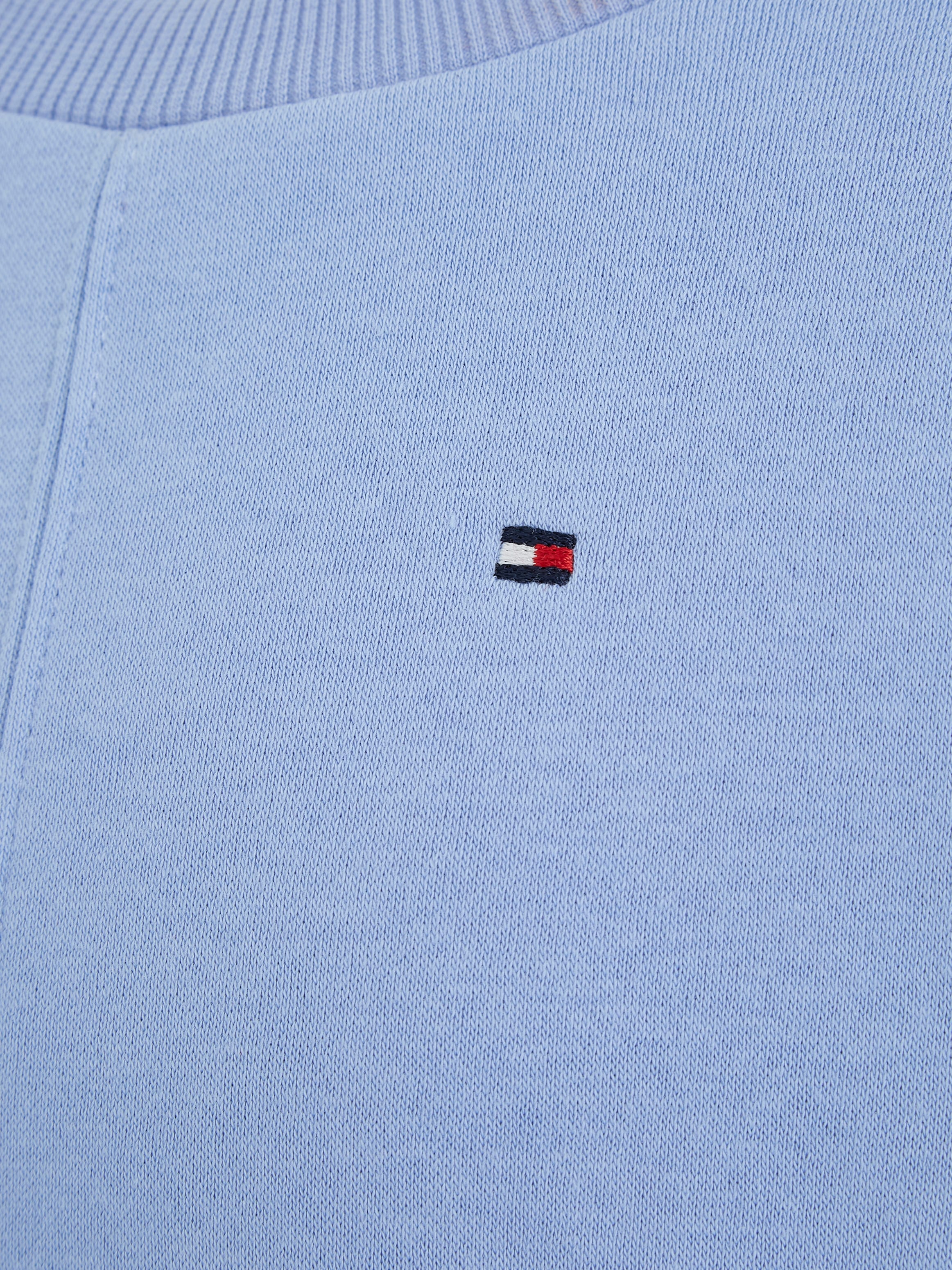 Tommy Hilfiger Sweatshirt »ESSENTIAL CNK SWEATSHIRT«, mit markanten Ziernähten & Tommy Hilfiger Logo-Schriftzug