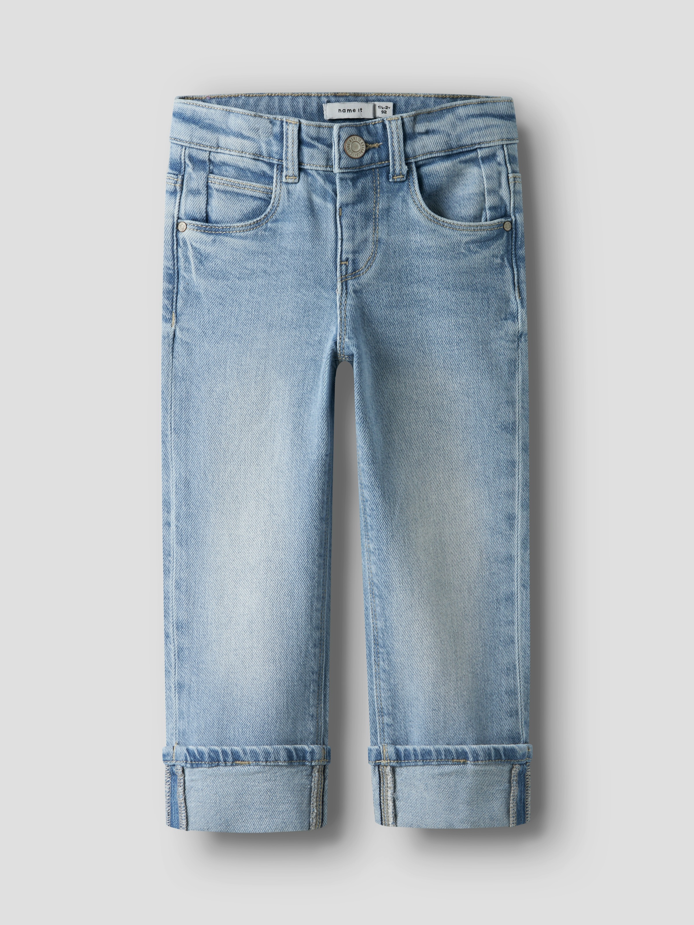 Name It Straight-Jeans »NMFROSE STRAIGHT FOLD JEANS 4224-AZ NOOS«