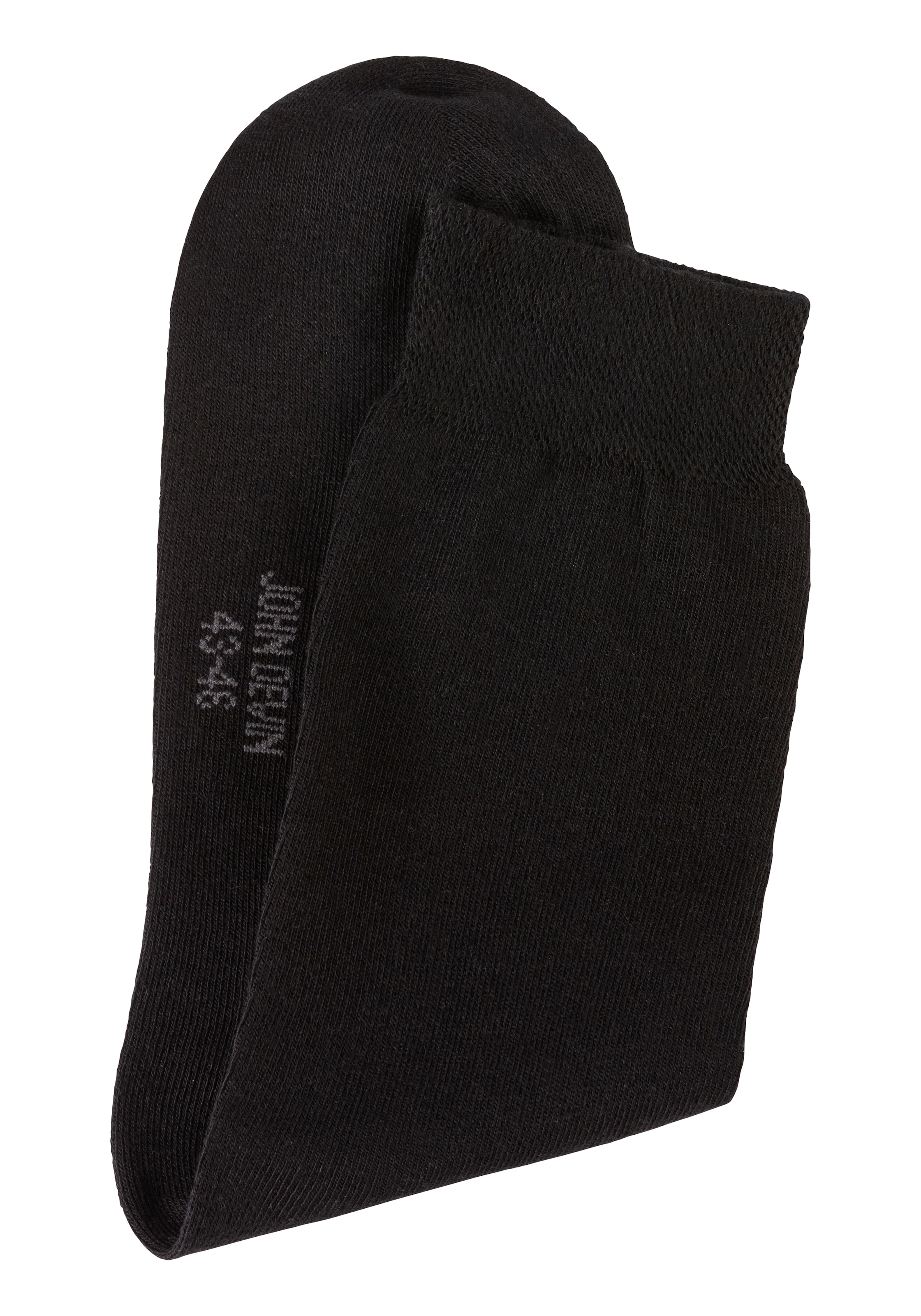 John Devin Businesssocken, (Packung, 3 Paar), mit längerer Schaftlänge, verpackt in einer Box