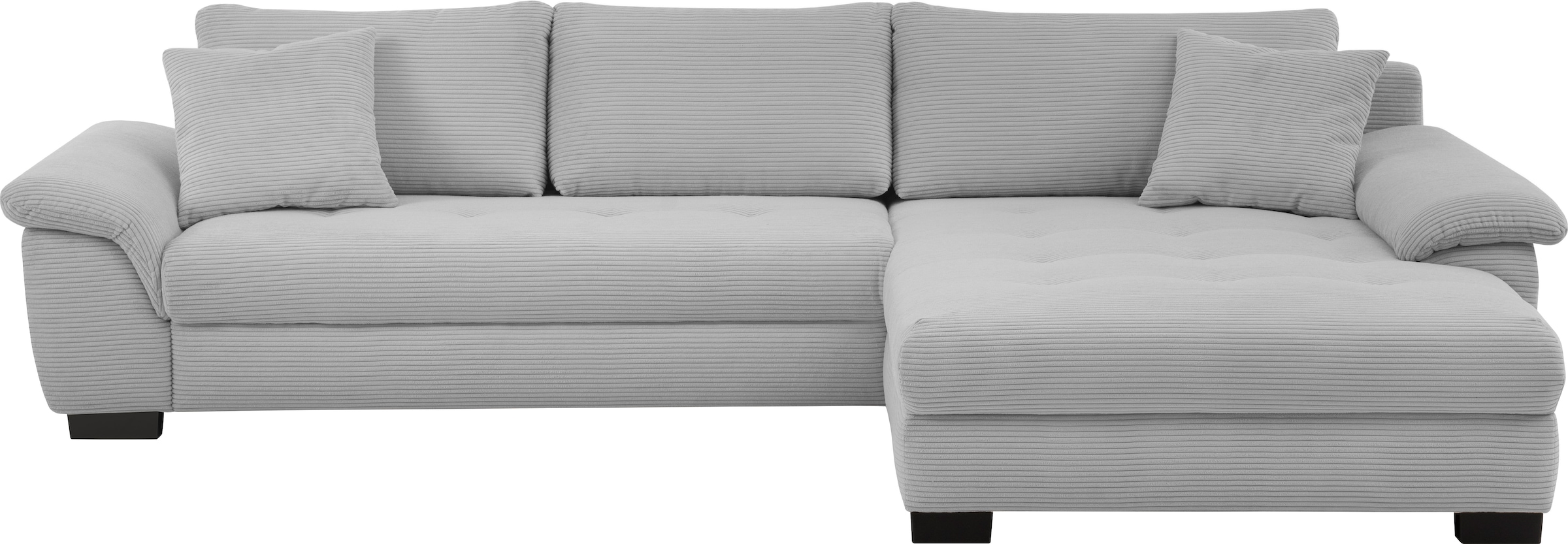 Mr. Couch Ecksofa »Dario, L-Form, mit Bett und Bettkasten« mit Kaltschaum