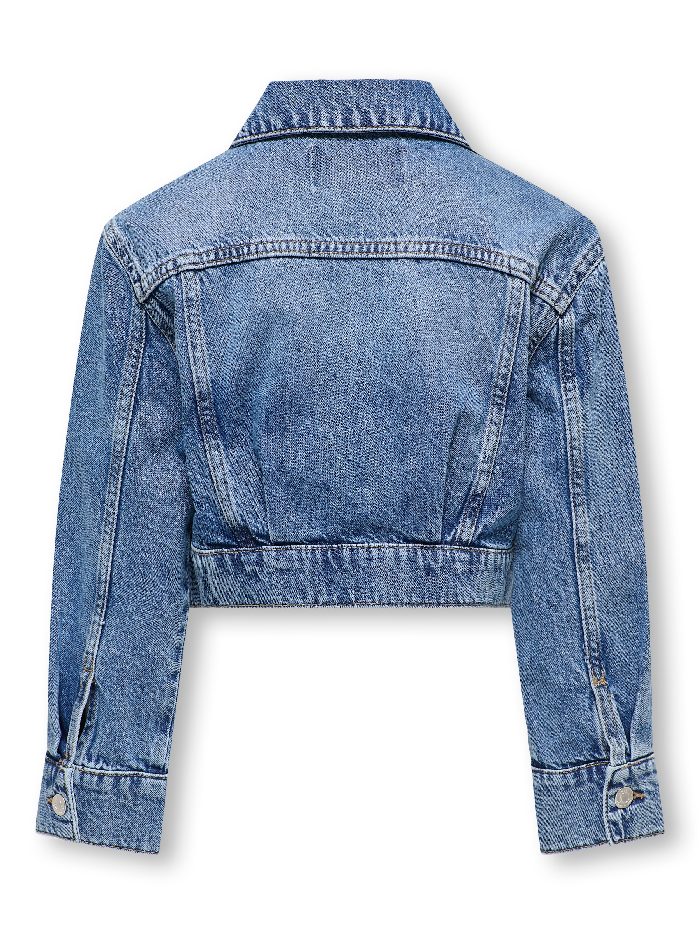KIDS ONLY Jeansjacke »KOGLUMI LS JACKET DNM PIM NOOS«, kurz, in klassischer Form