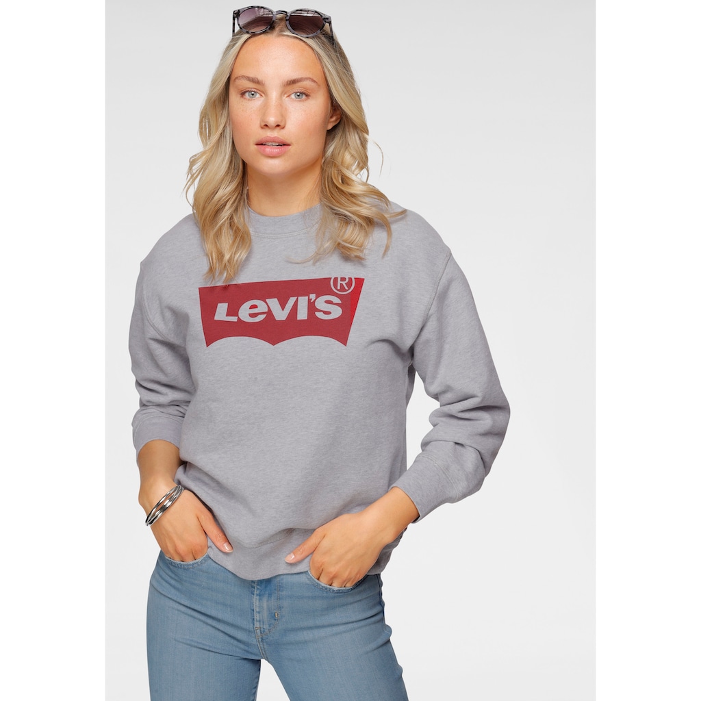 Levi's® Sweatshirt »Graphic Standard Crew« mit Logo-Print in Batwing-Optik