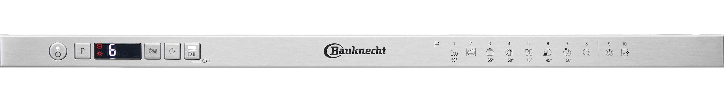 BAUKNECHT vollintegrierbarer Geschirrspüler »OBIC Ecosilent2 9760« 9,5 l 14 tlg. Maßgedecke Doppelter Komfort – mit Besteckschublade und zusätzlichem Besteckkorb