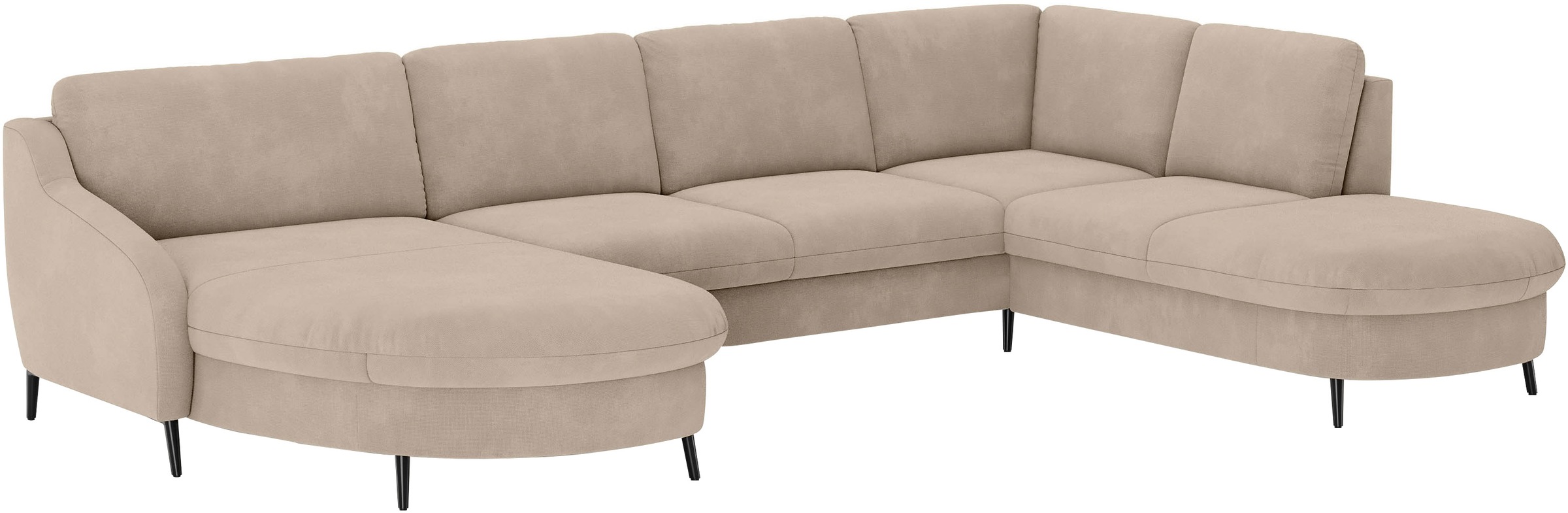 sit&more Wohnlandschaft »Soul U-Form«, wahlweise mit Bett und Bettkasten