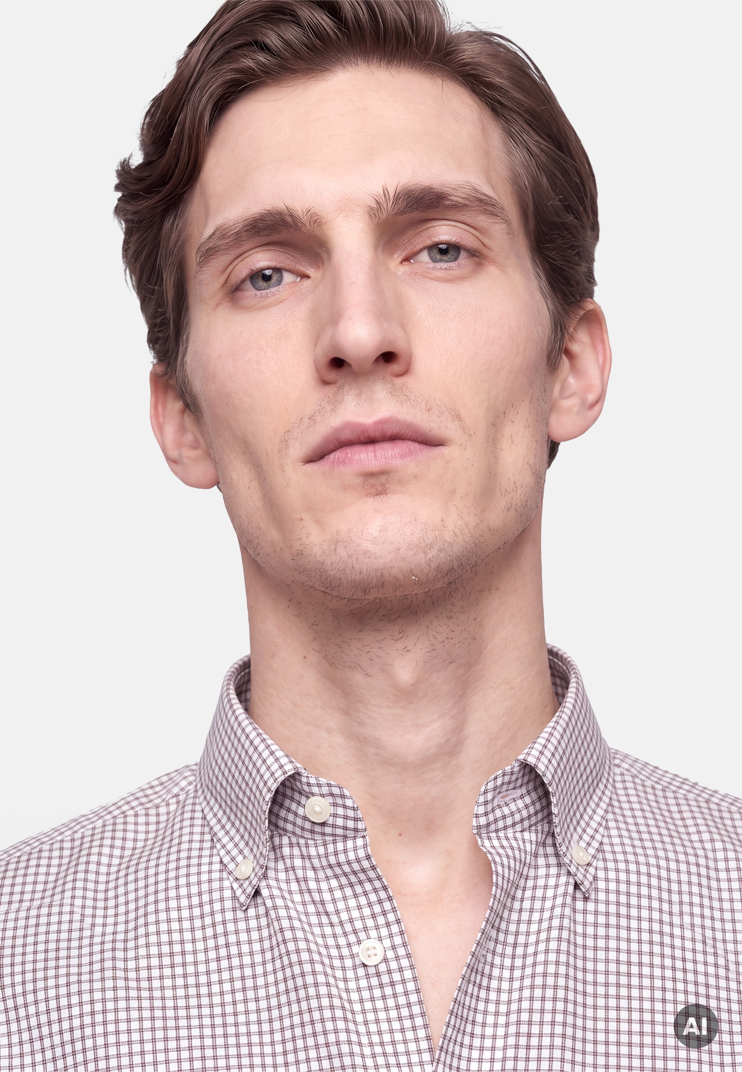 seidensticker Businesshemd »Schwarze Rose« Shaped 1/1 Button-Down-Kragen Karo