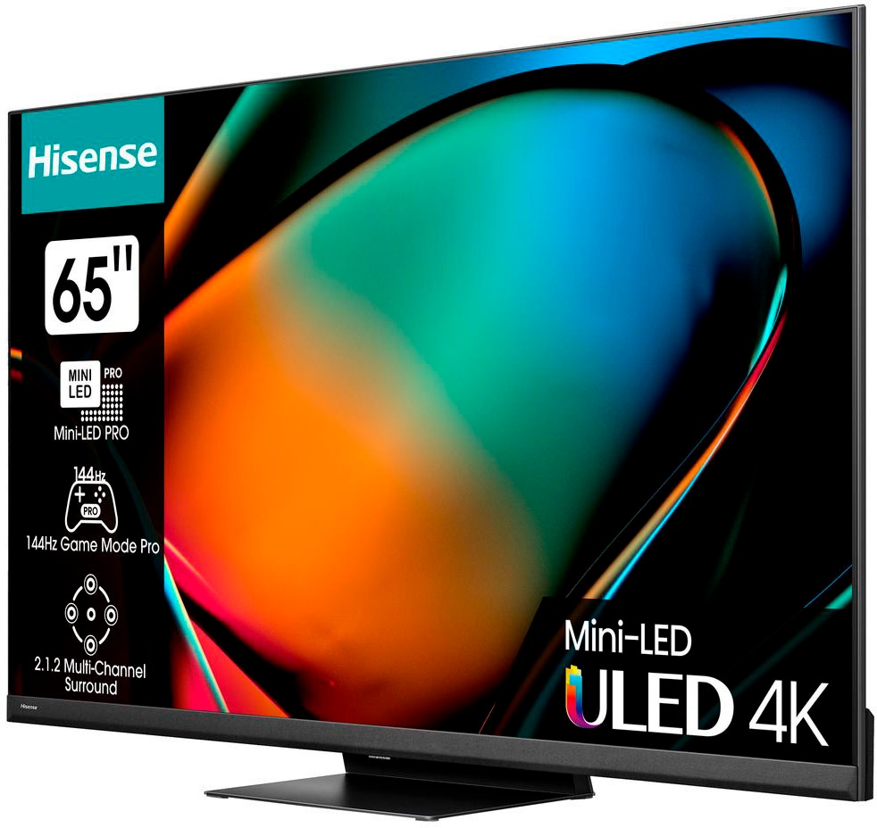 Ultra »65U8KQ«, 3 164 Garantie Zoll, | Smart-TV ➥ HD, UNIVERSAL cm/65 XXL 4K Jahre Mini-LED-Fernseher Hisense