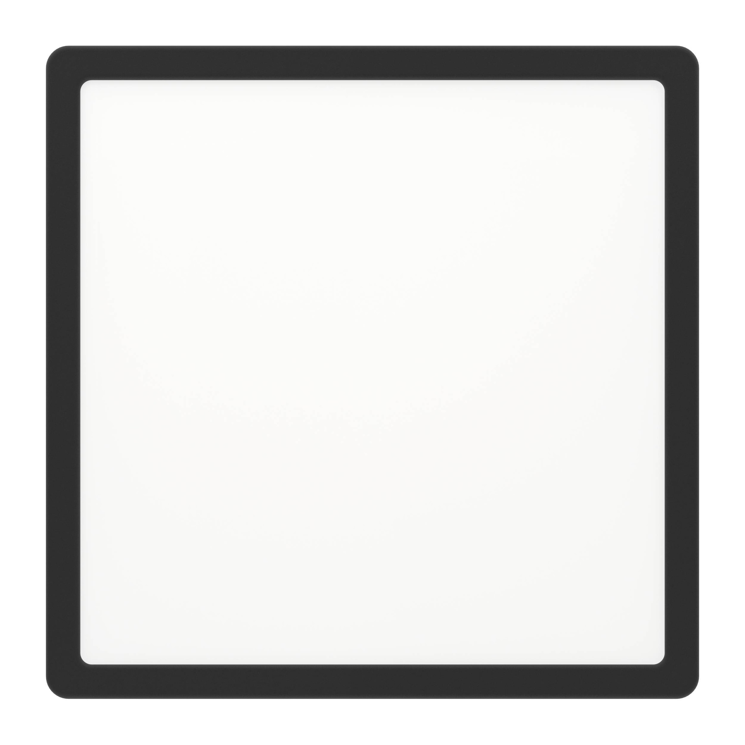 EGLO Aufbauleuchte »Fueva 5 Deckenlampe, Aufbaulampe, Stahl und Kunststoff, schwarz, weiß« LED-Modul 1 Stk. Warmweiß L x B 28,5 cm,  Aufbauleuchte, Deckenlampe, LED Aufbaulampe