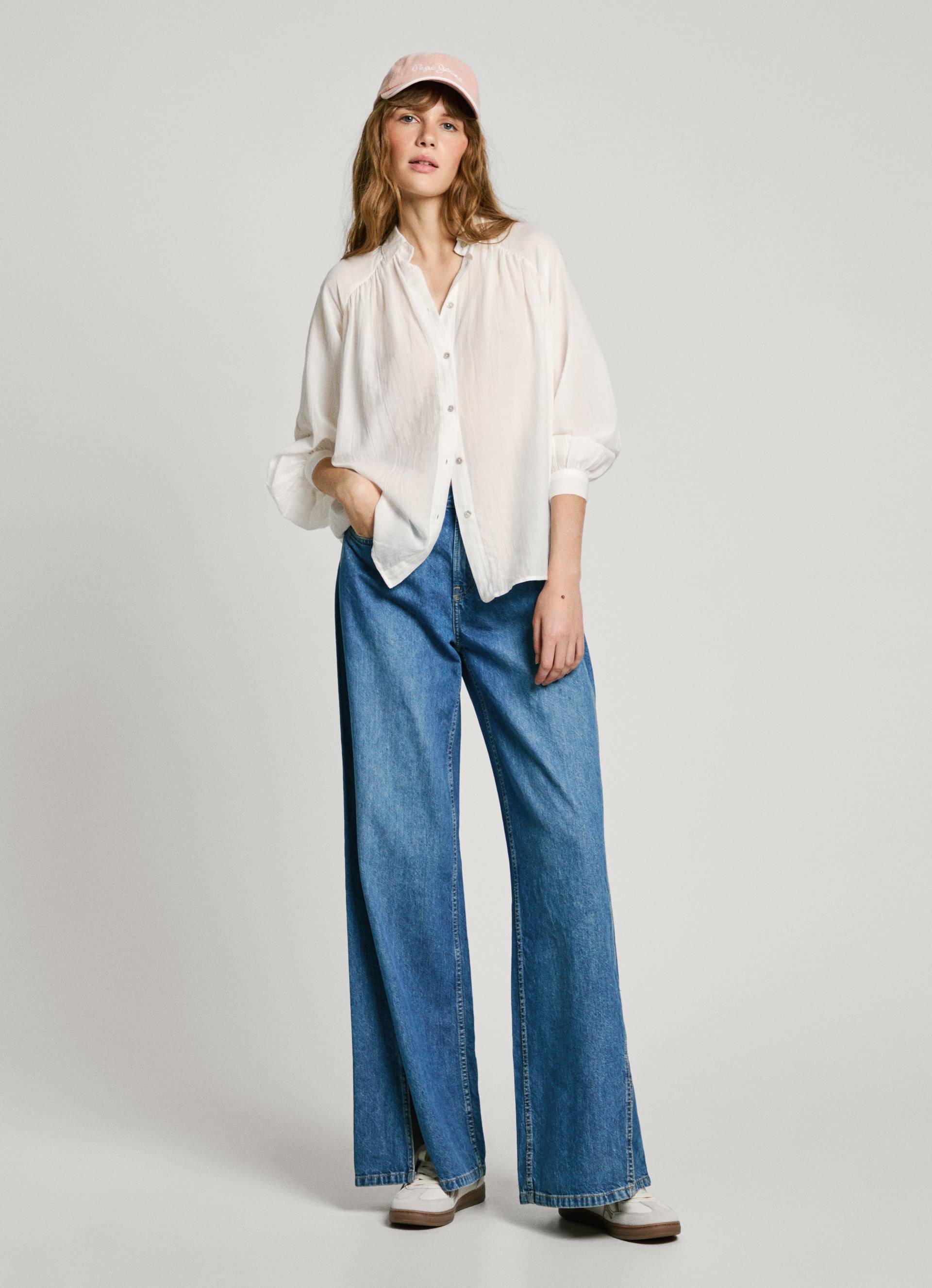 Pepe Jeans Hemdbluse »EAST«, mit Raglanärmeln