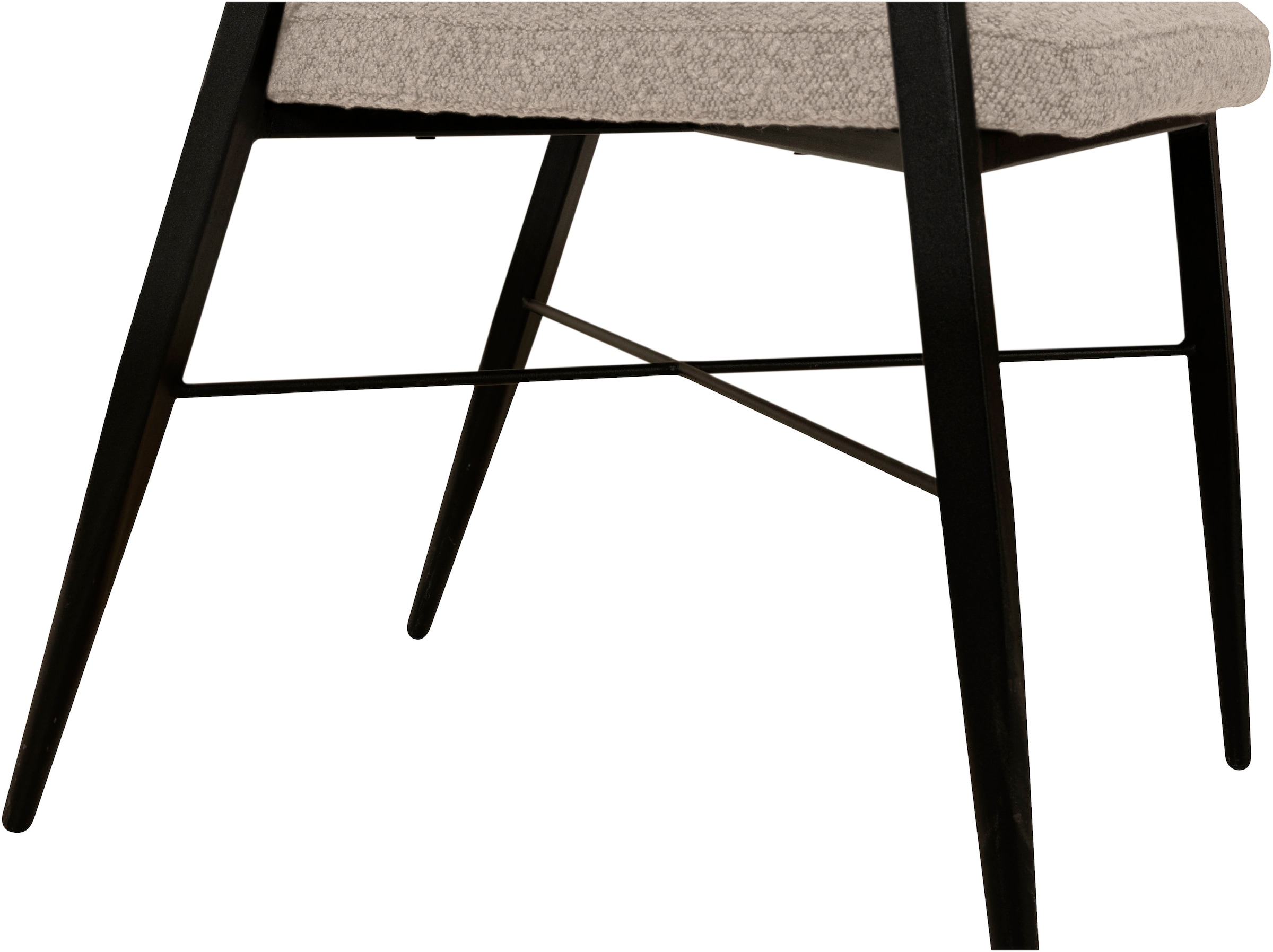 OMG Design Armlehnstuhl »Roma« (Set) 1 Stk.bequemer Esszimmerstuhl, Polsterstuhl mit Bouclé Bezug