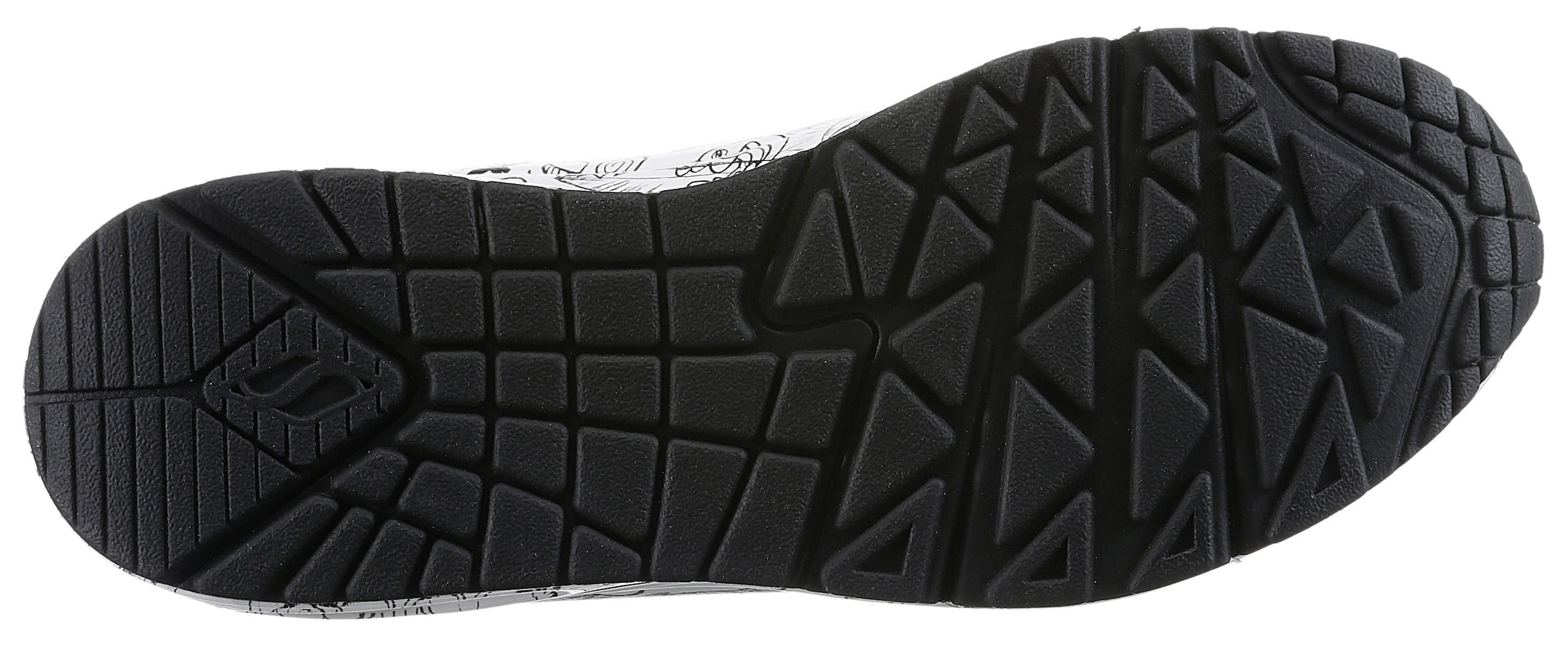 Skechers Sneaker »UNO-PROCESS SKETCH«  mit coolem Sketchprint, Freizeitschuh, Halbschuh, Schnürschuh